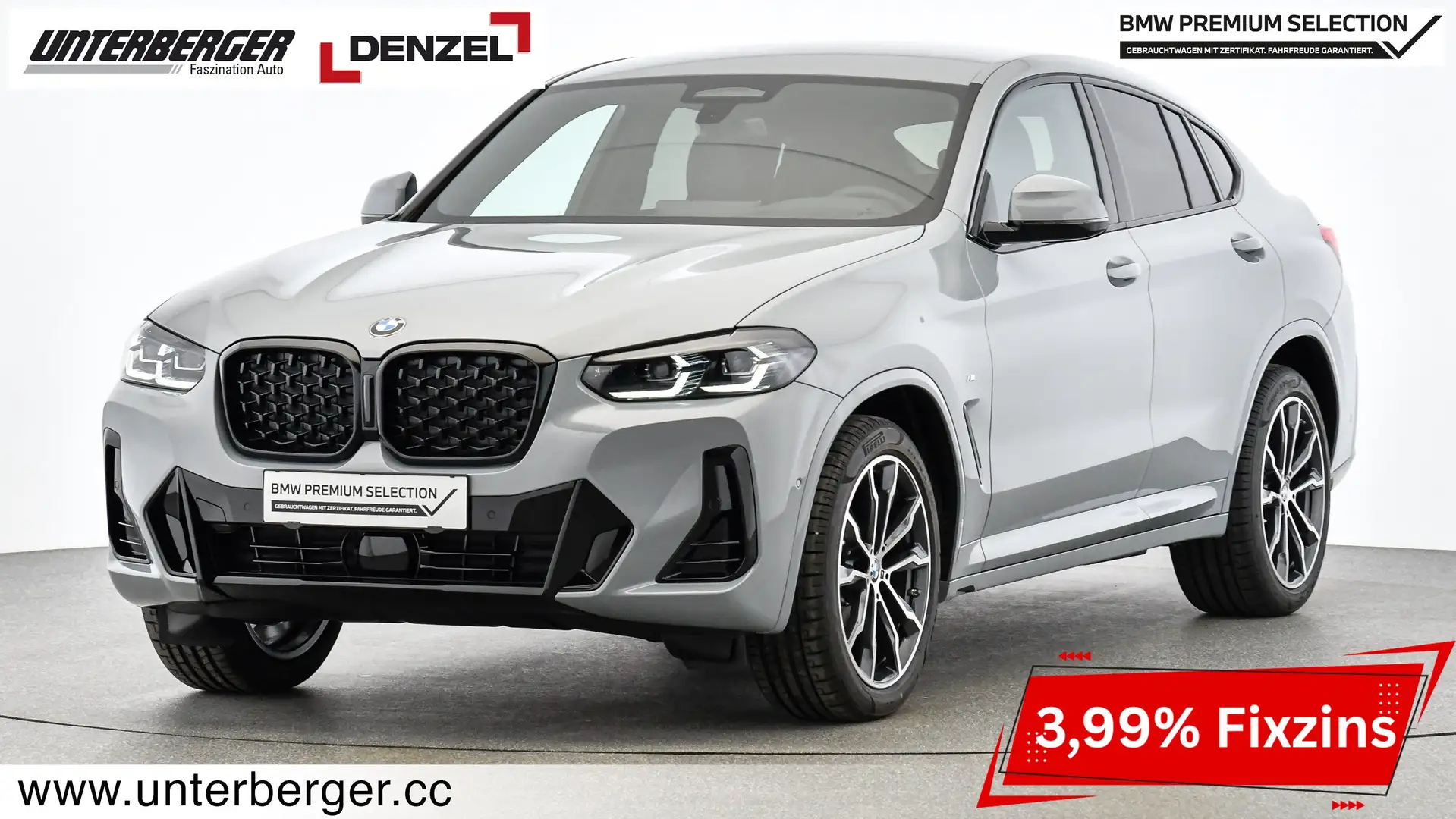 BMW X4 xDrive20d M Sportpaket Grau - 1