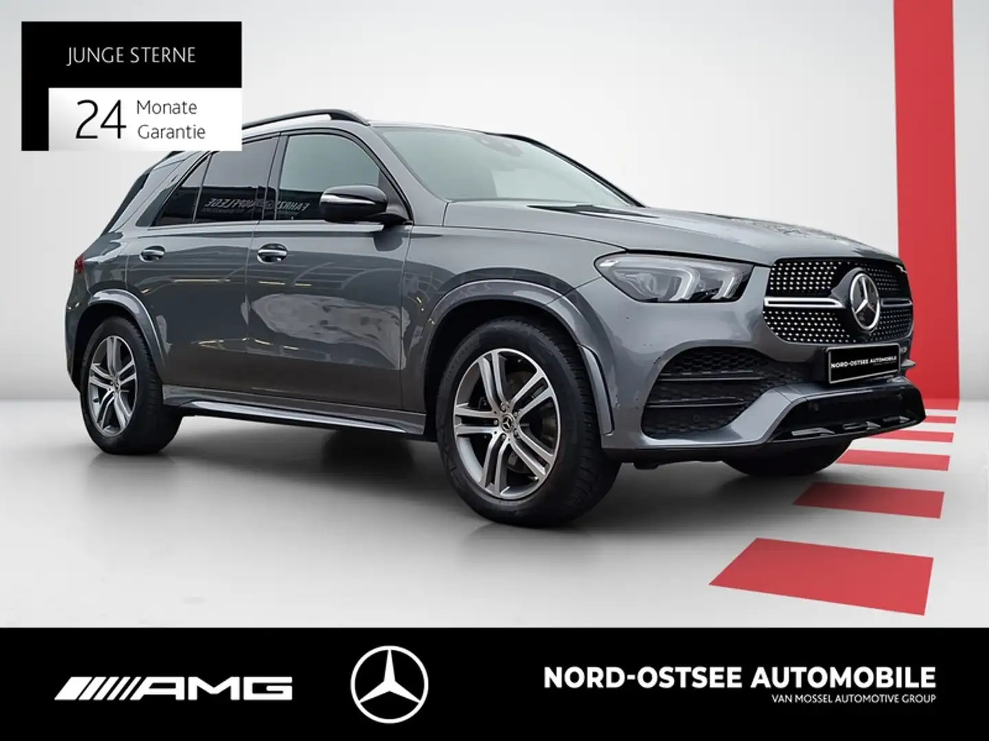 Mercedes-Benz GLE 400 d AMG 360° PANO LED NIGHT AHK BURMESTER Gris - 2