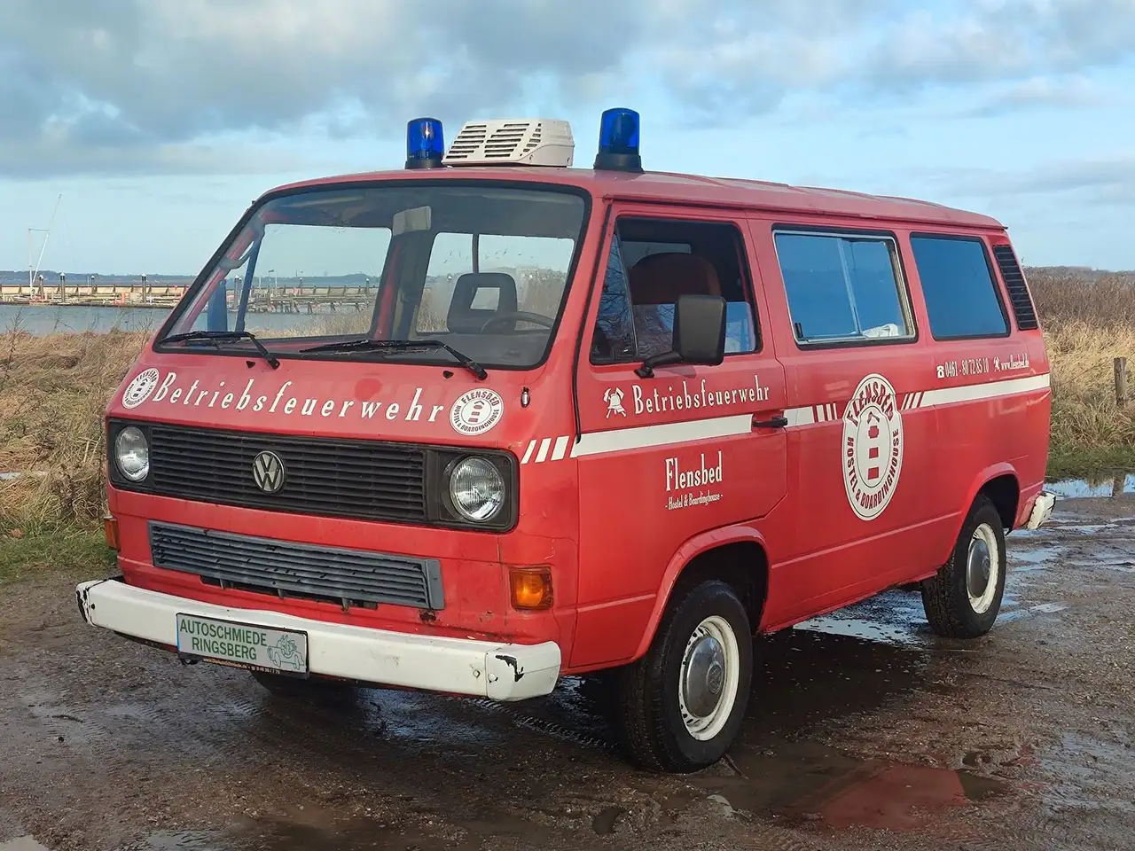 Volkswagen T3 Feuerwehrwagen mit H Kennzeichen, foto 2