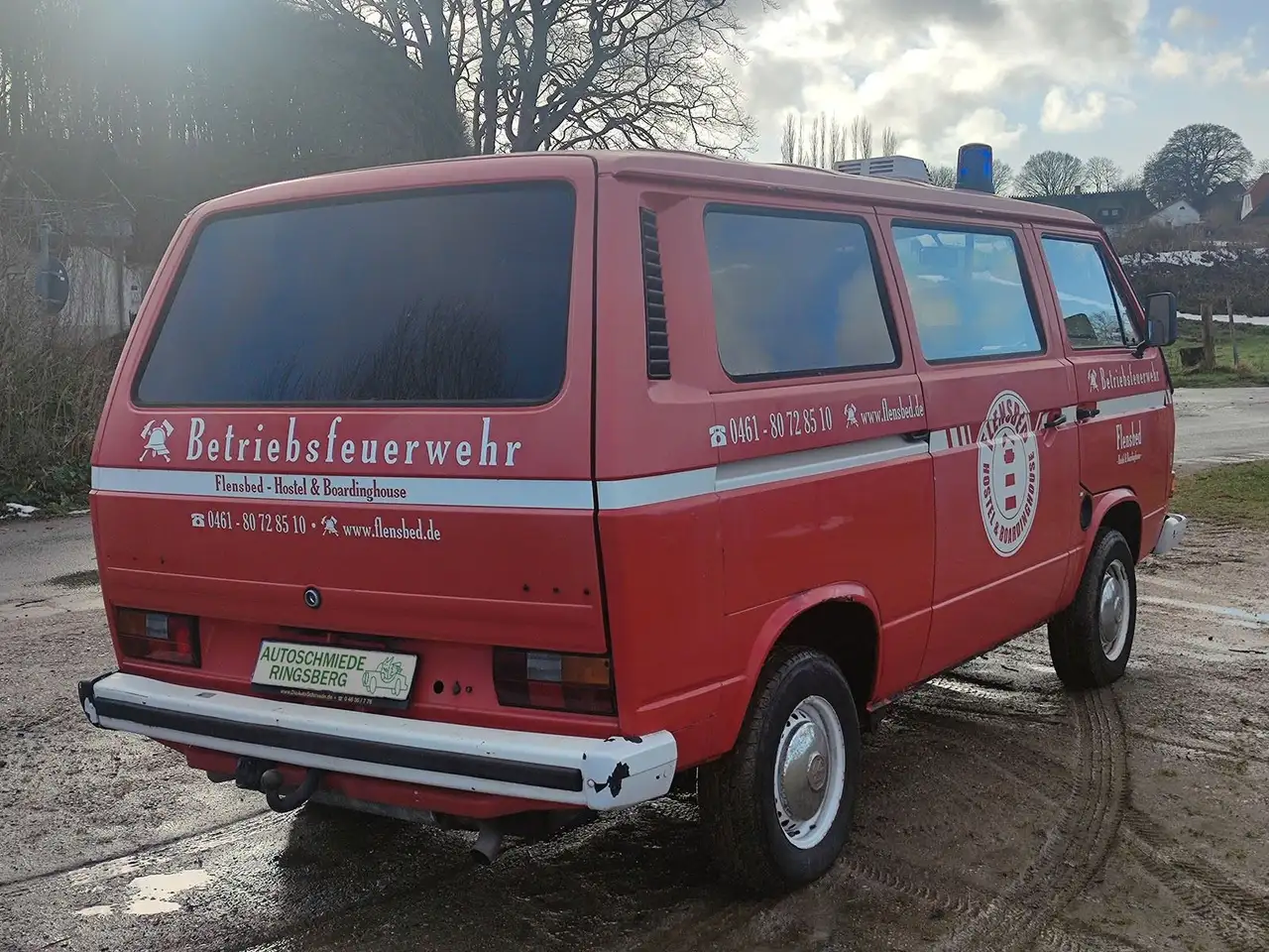 Volkswagen T3 Feuerwehrwagen mit H Kennzeichen, foto 3