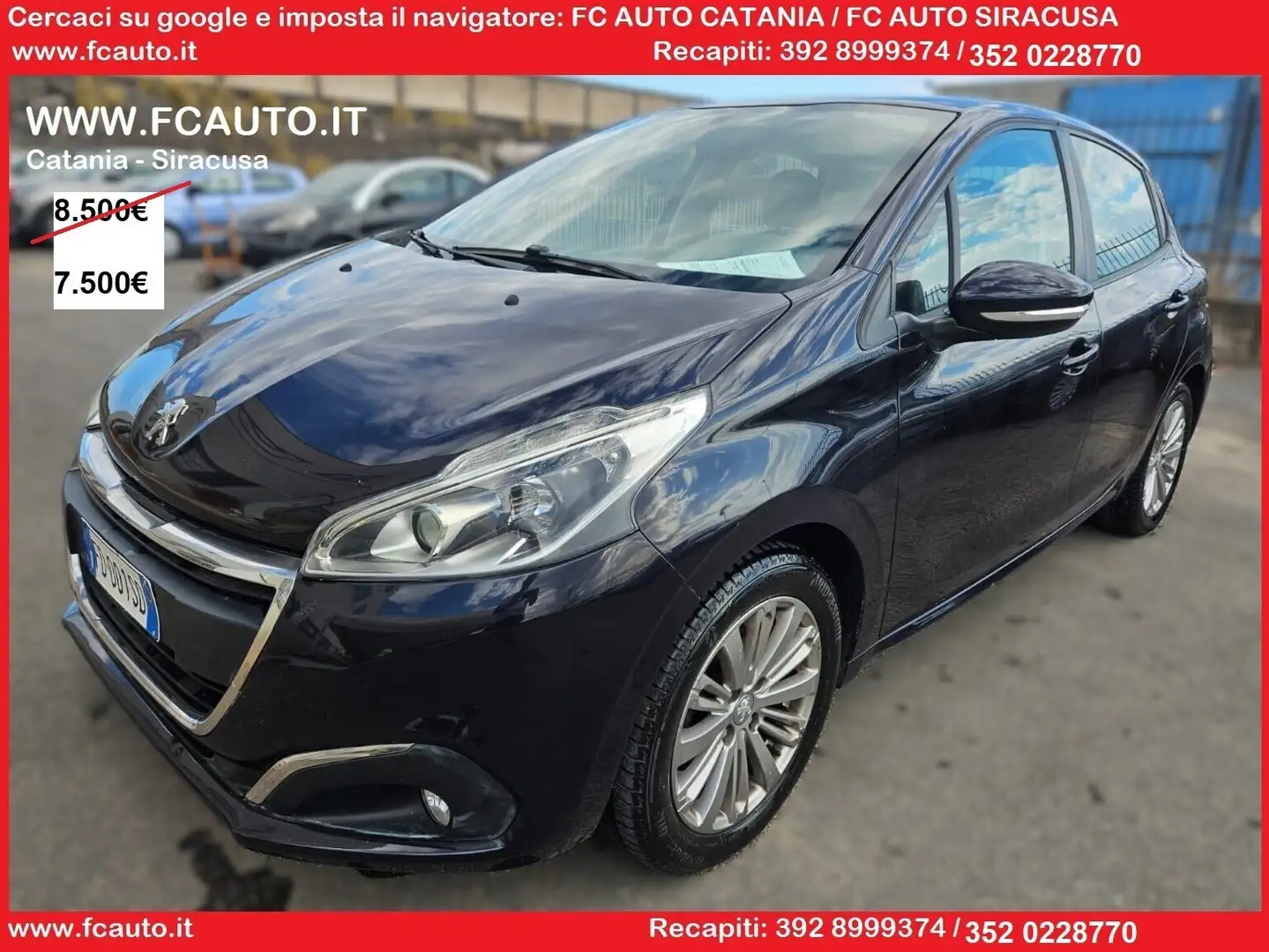 Peugeot 208 PureTech 82 5 porte Allure Blu/Azzurro - 1