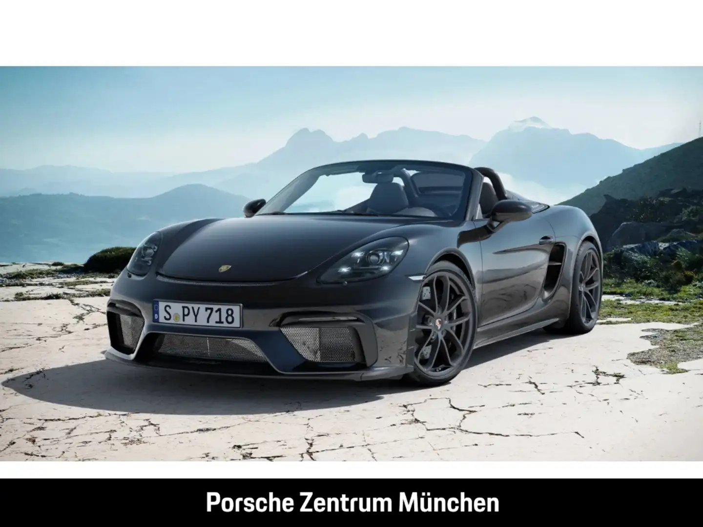 Porsche 718 Spyder Burmester Sportabgas Rückfahrkamera Zwart - 1
