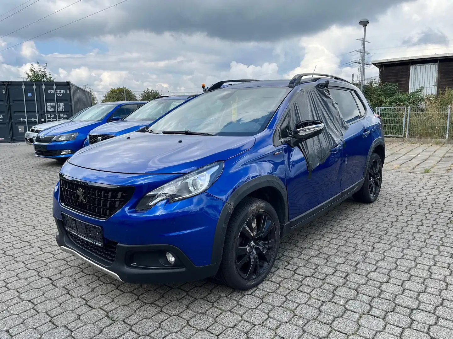 Peugeot 2008 GT Line Unfall Blauw - 1