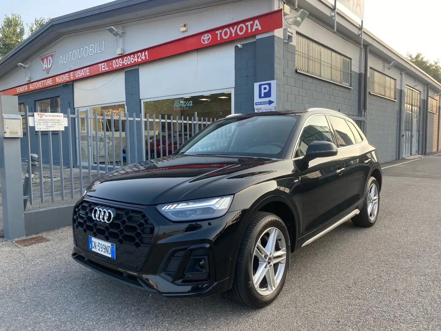 Audi Q5 Q5 40 2.0 tdi mhev 12V S line quattro s-tronic Negro - 1