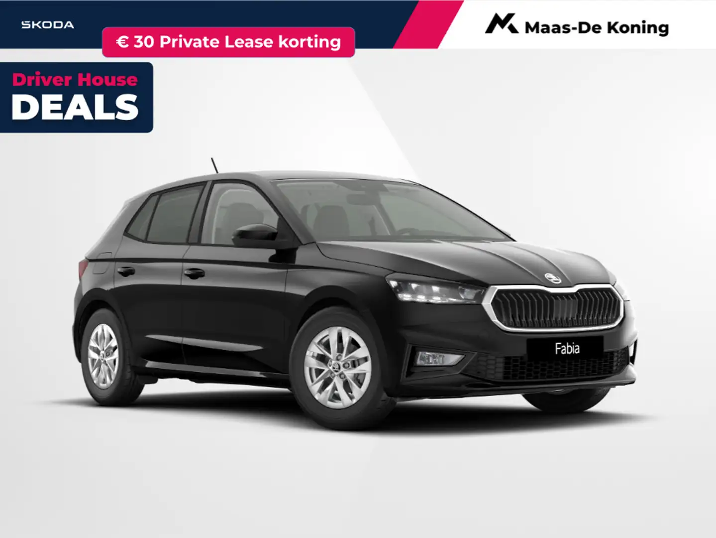 Skoda Fabia Selection 1.0 TSI 70 kW / 95 PK Hatchback 5 versn. Schwarz - 1