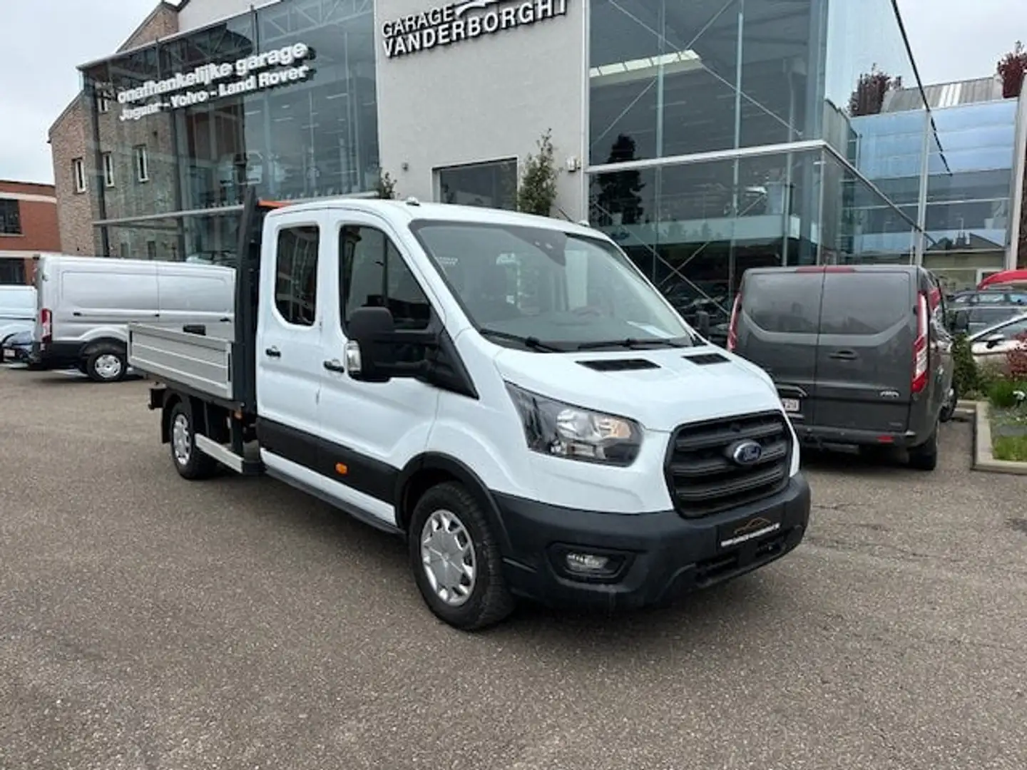 Ford Transit CHASSIS DUBBEL CABINE OPEN LAADBAK 7 ZIT 27 - 1