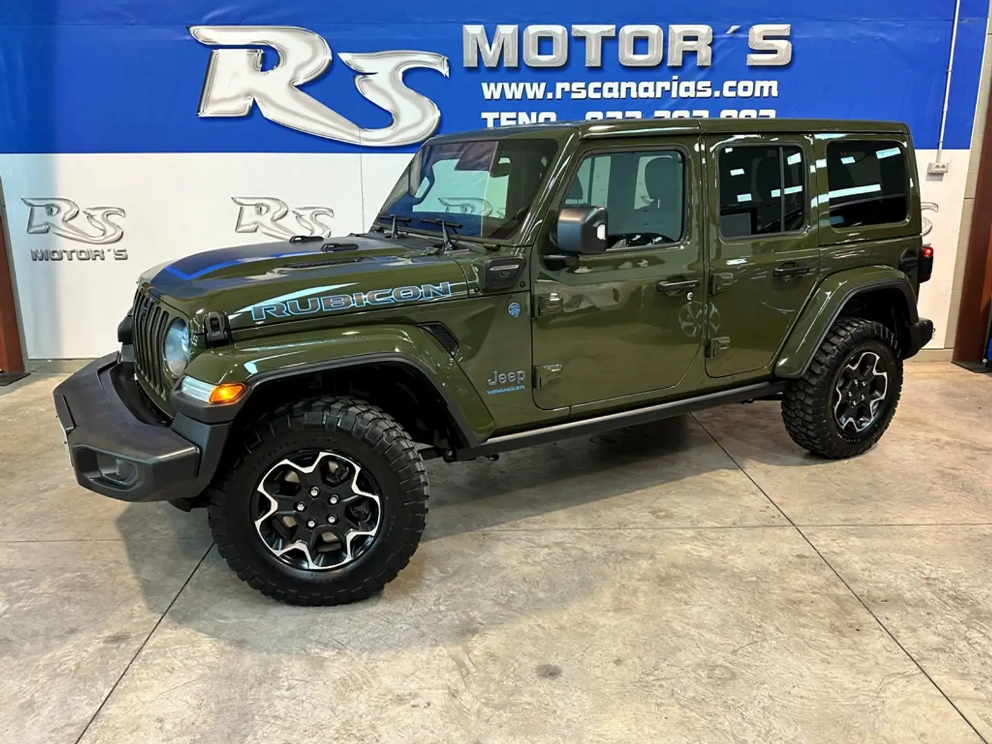 Jeep Wrangler Unlimited 2.0 4xe Rubicon 8ATX 280KW Verde - 1