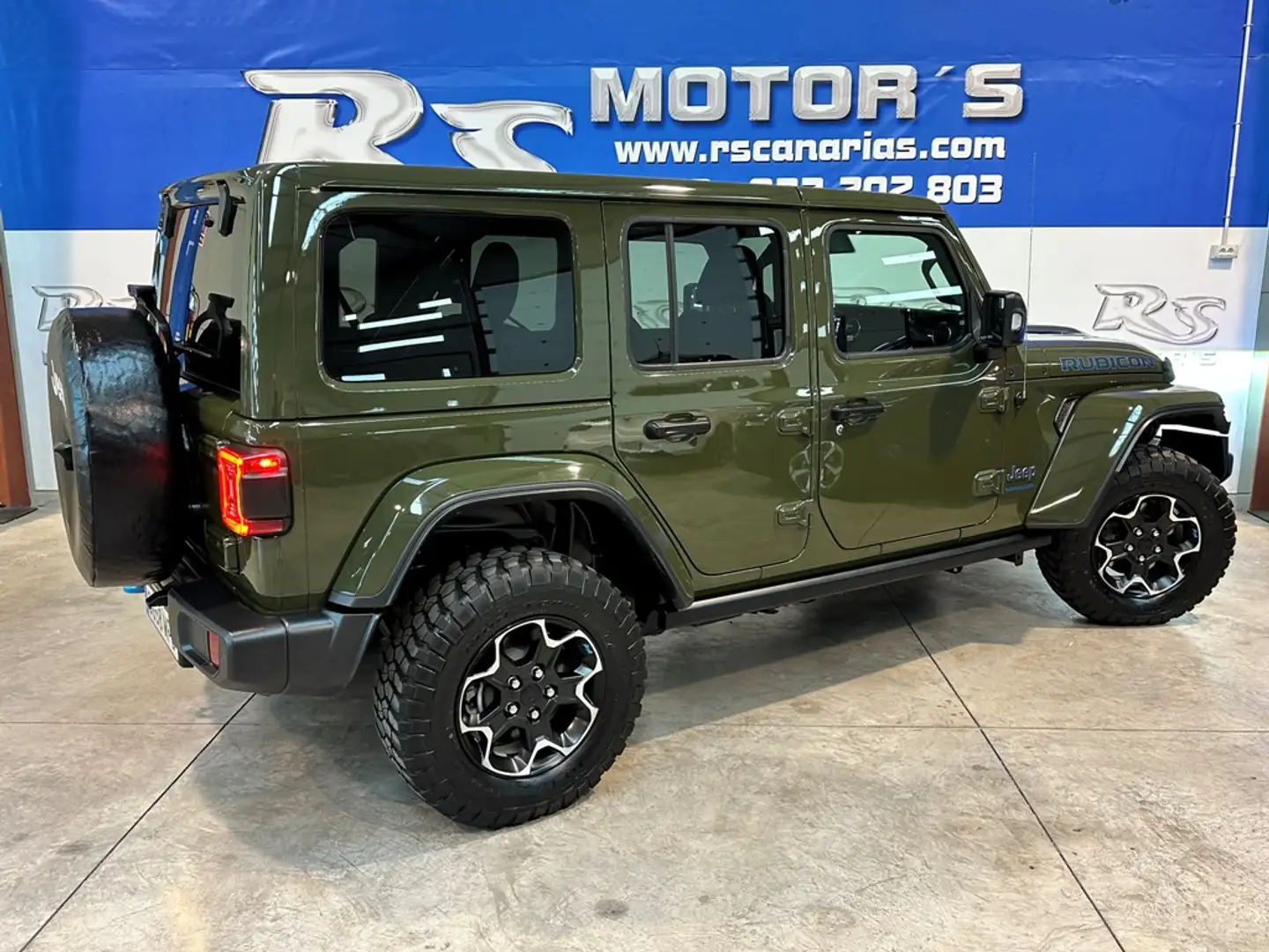 Jeep Wrangler Unlimited 2.0 4xe Rubicon 8ATX 280KW Verde - 2