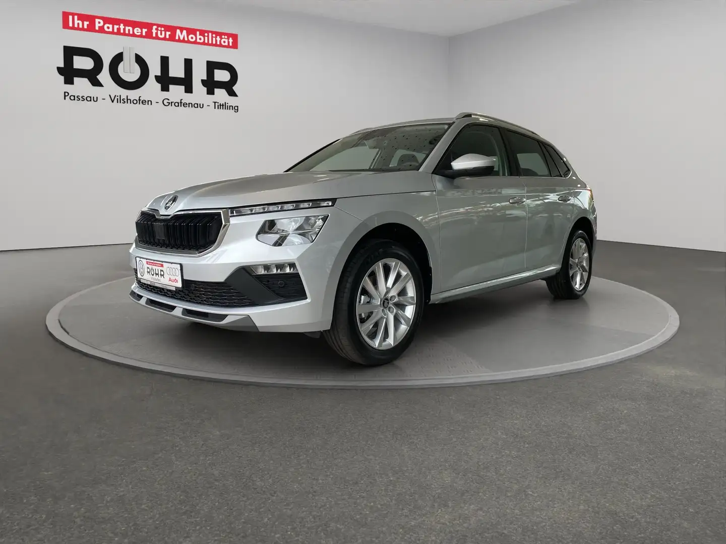 Skoda Kamiq 130 Jahre Premium (AHK.DAB.PDC.GRA.SHZ.Virtual Coc Argent - 2