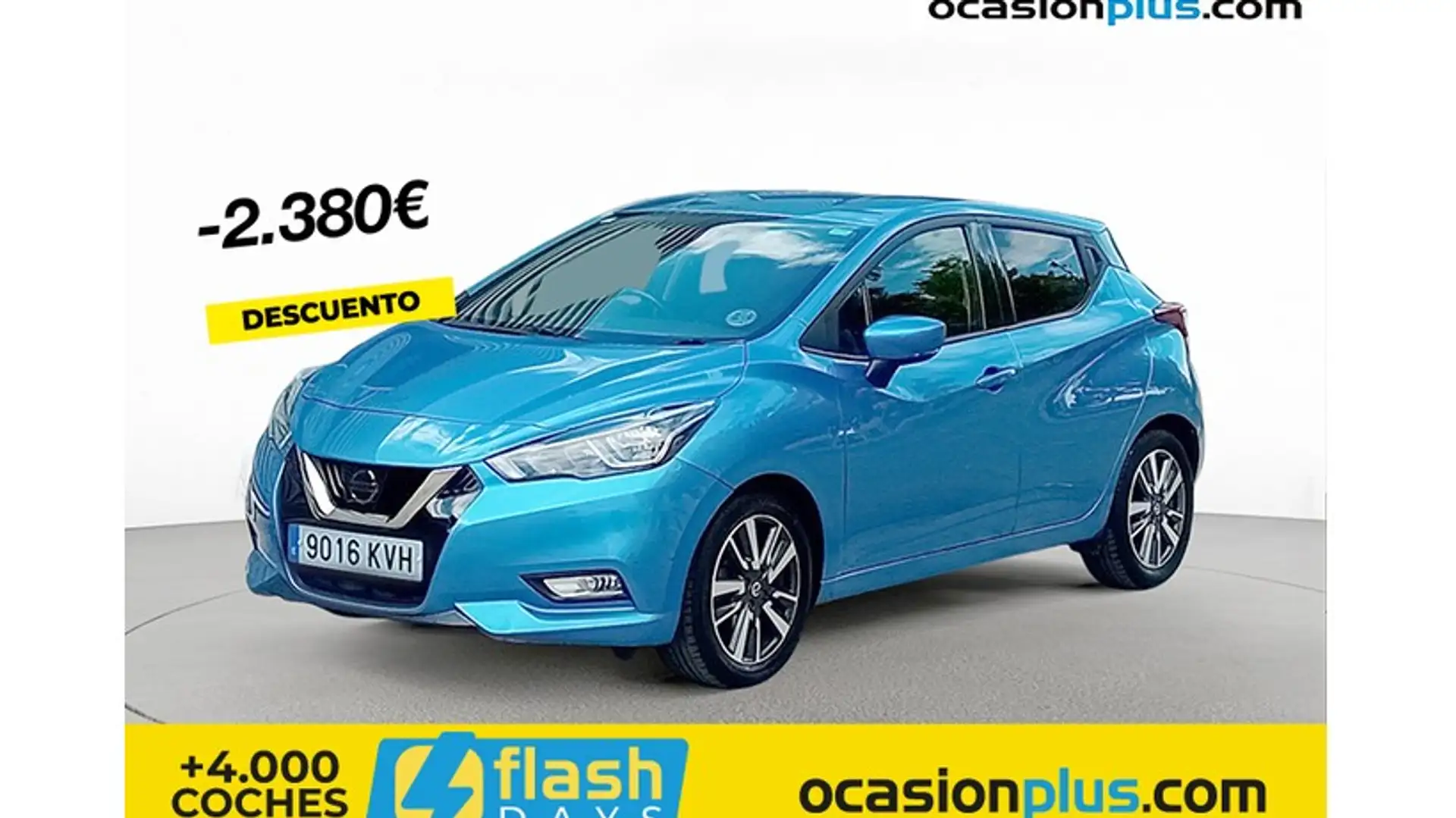 Nissan Micra 1.5dCi S&S N-Connecta 90 Azul - 1