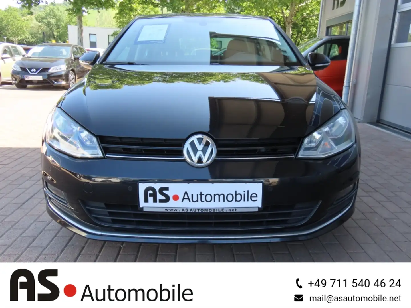 Volkswagen Golf VII Lounge 1.4 TSI 2.Hd*Klima*SHZ*PDCv+h Negro - 2