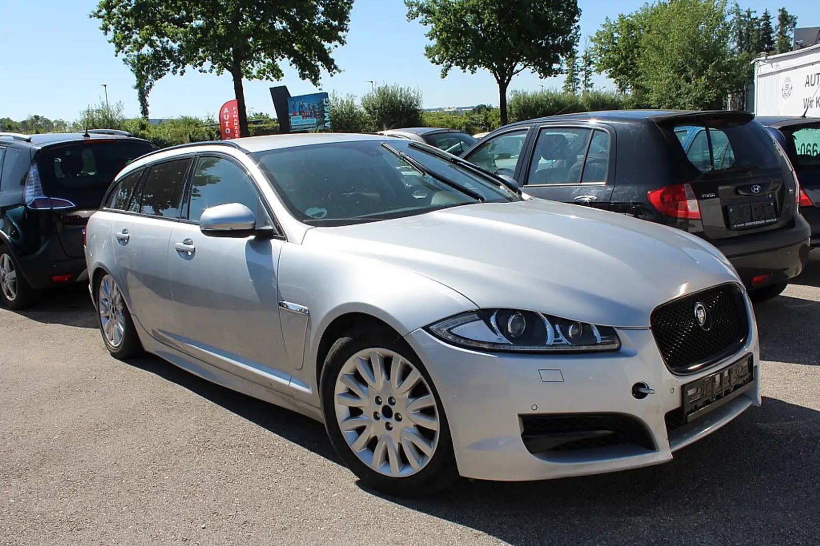 Jaguar XF 3,0 Diesel Luxury Start/Stop Argent - 2