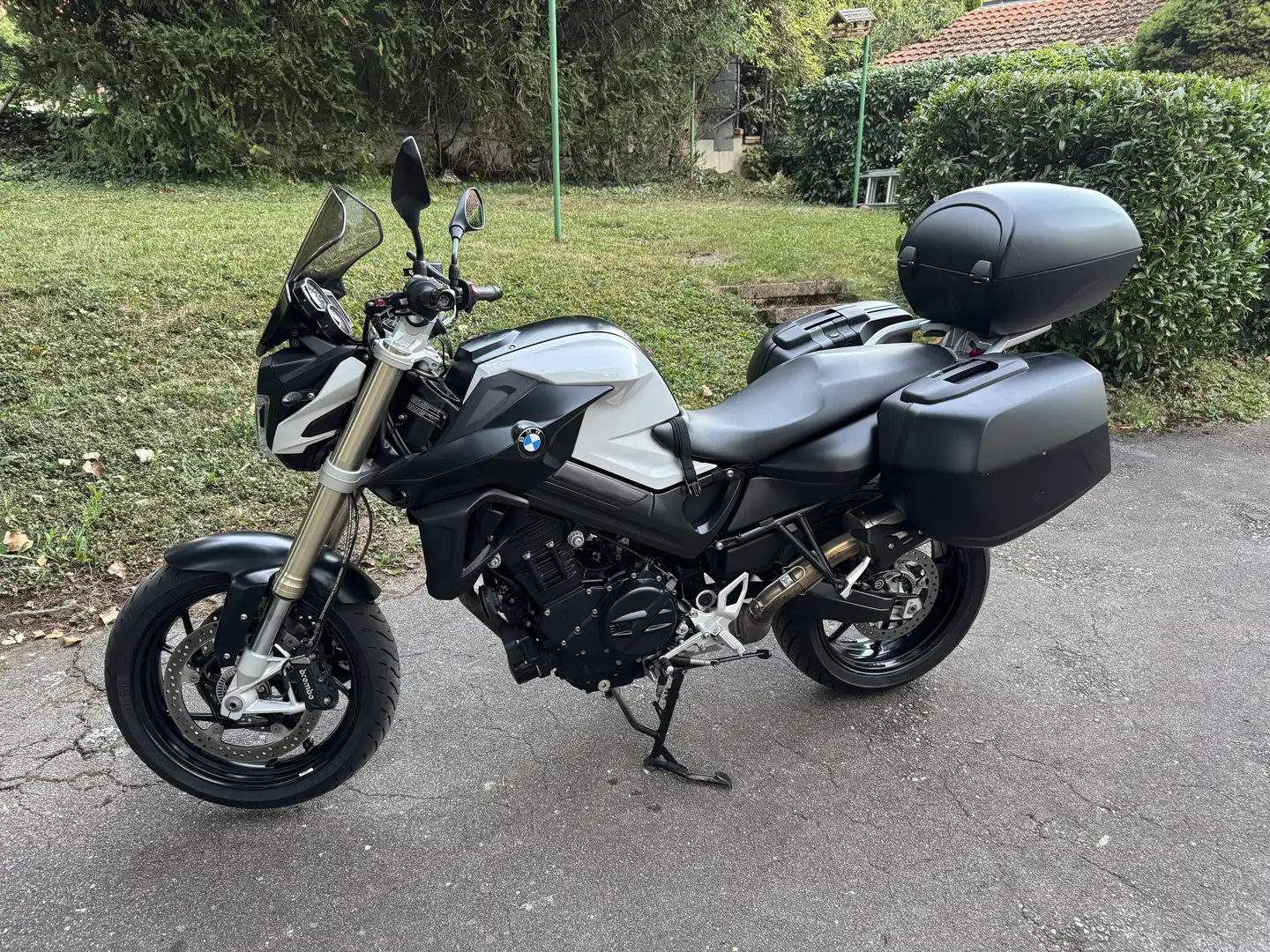 BMW F 800 R | alle Pakete, Zubehör, gepflegt | A2-fähig Fehér - 1