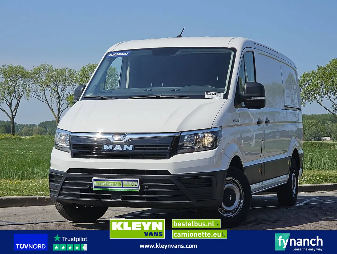 MAN TGE 2.140 L3H2 2xZijdeur Autm! Blanc - 1