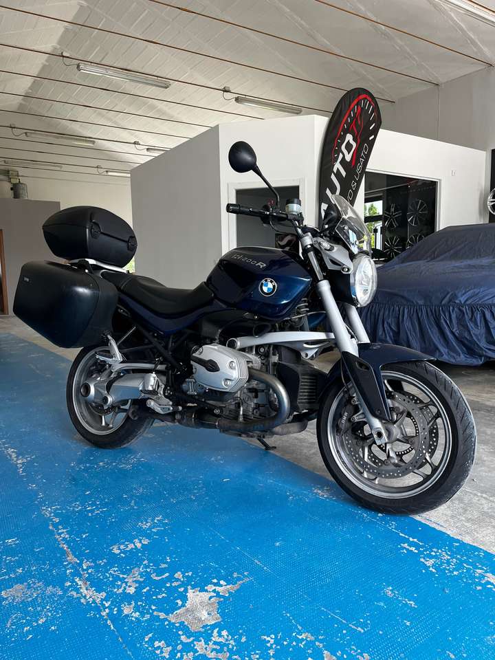 BMW R 1200 R Set Valigie + Top Case Bmw