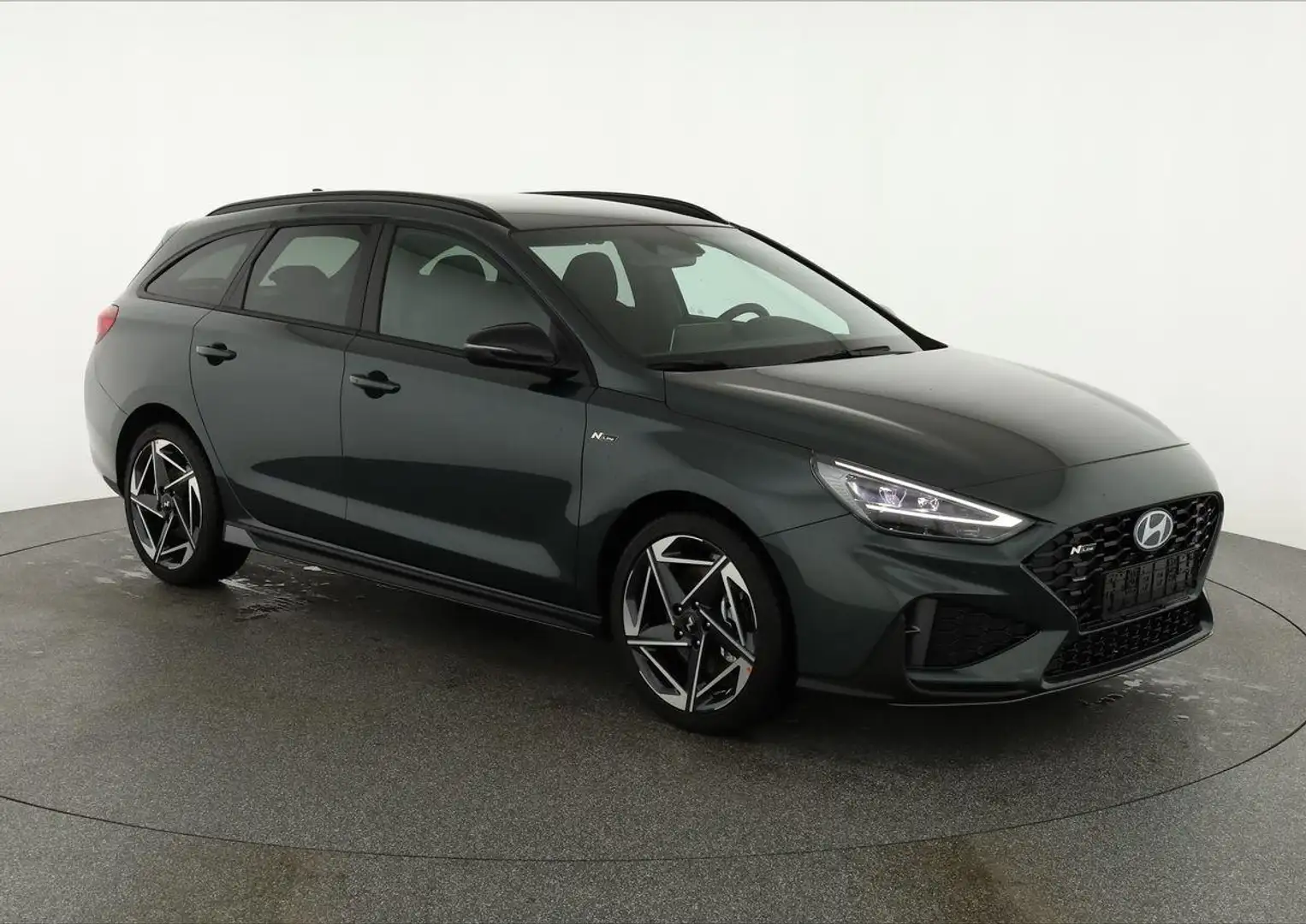 Hyundai i30 Kombi N Line 1.5 T-GDI DCT Line, Side, LED, Nav... Grün - 1