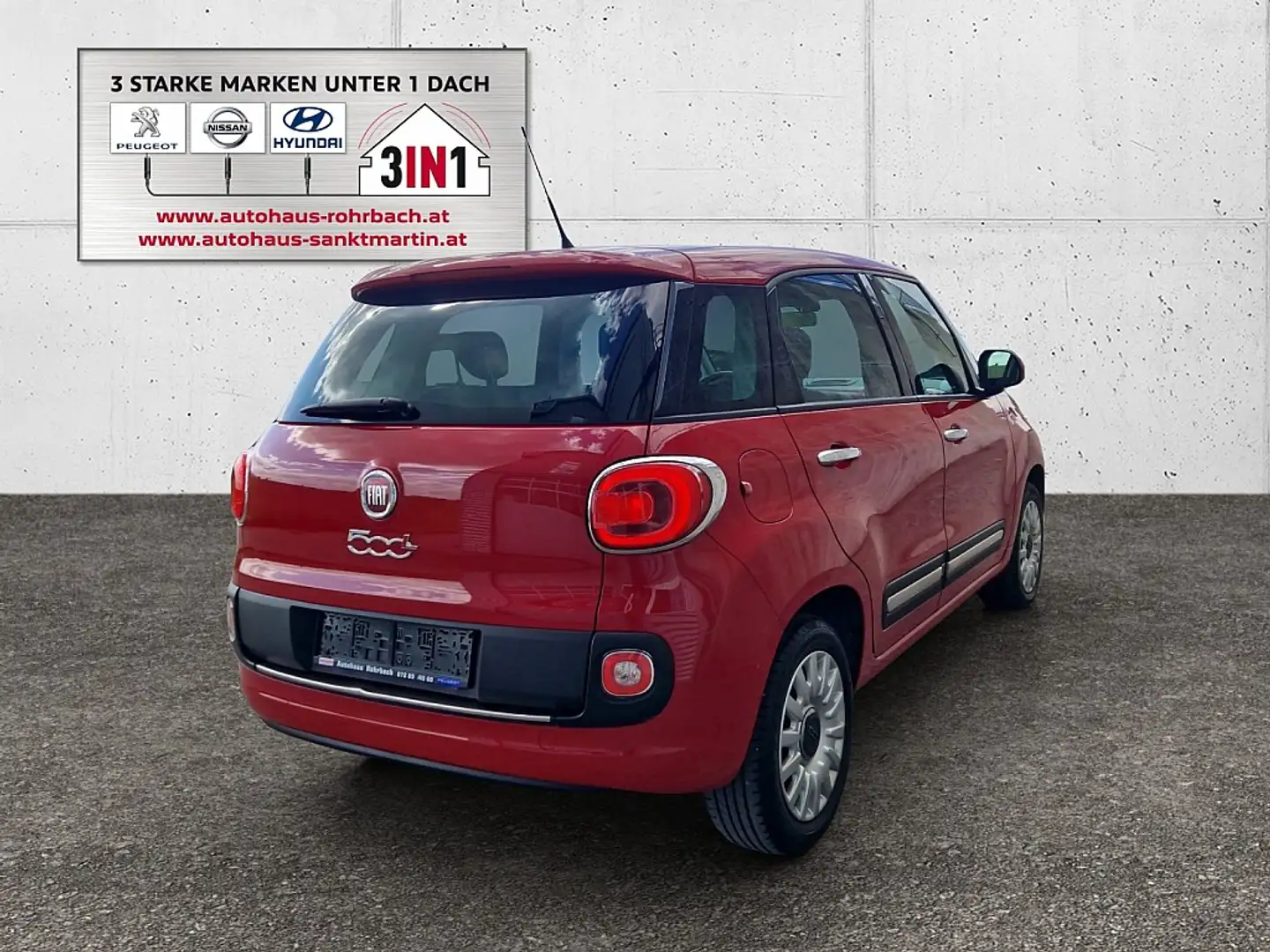 Fiat 500L Living 1,3 MultiJet II 95 Start&Stop Pop Star Rot - 2
