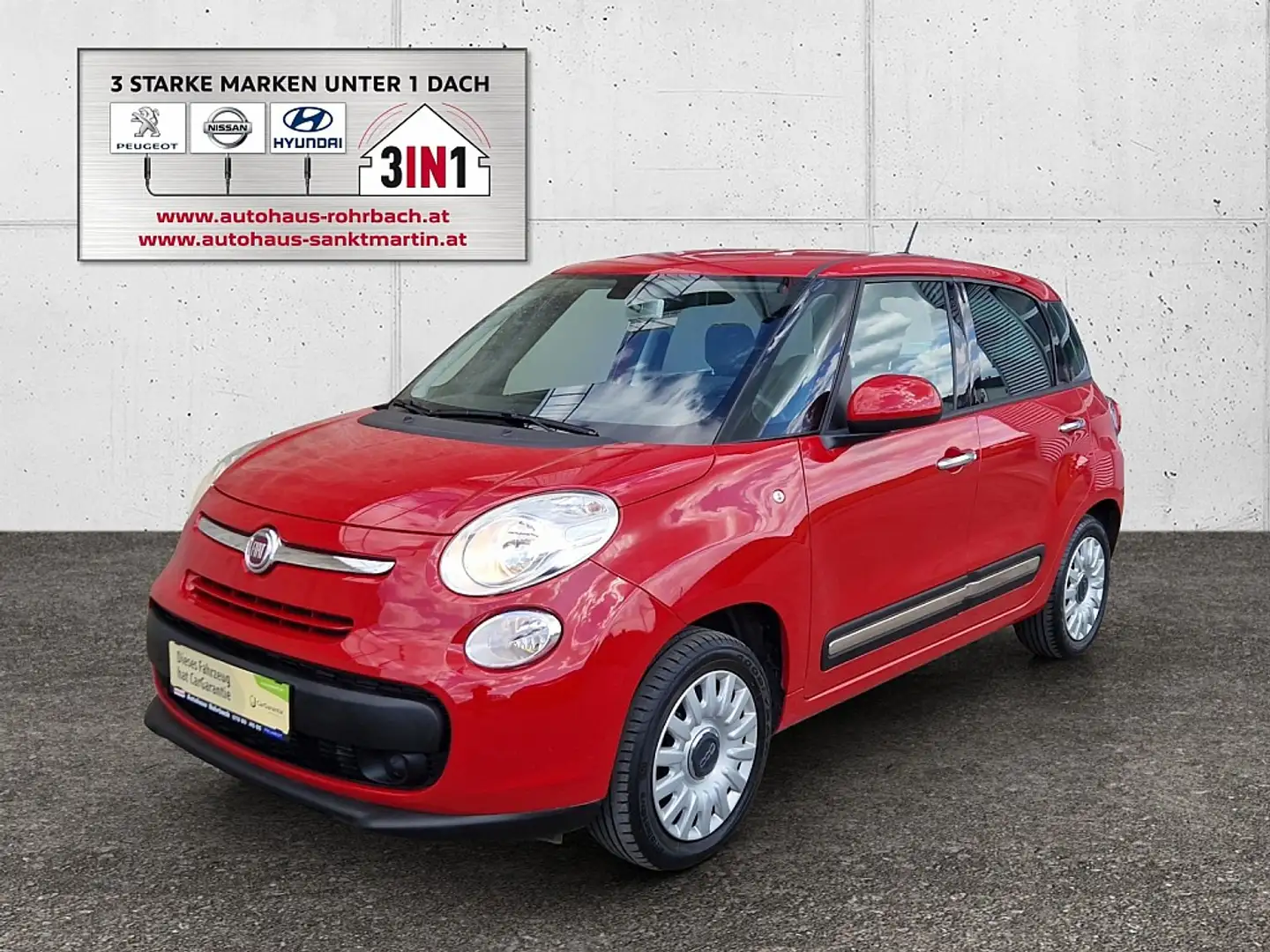 Fiat 500L Living 1,3 MultiJet II 95 Start&Stop Pop Star Rood - 1