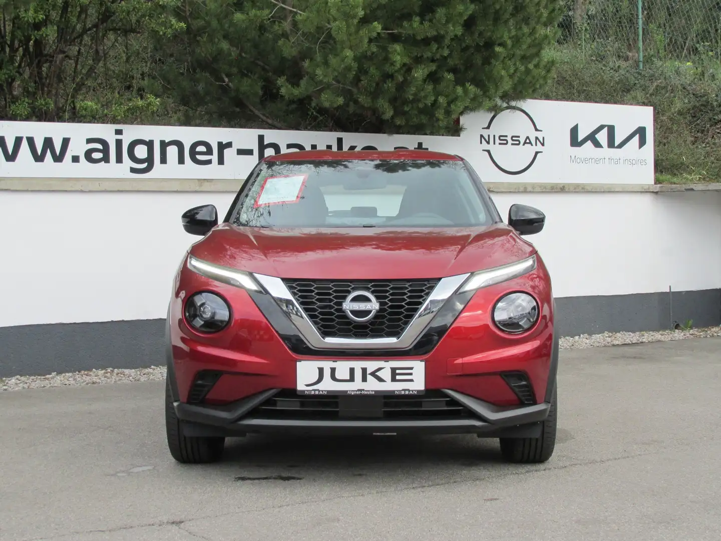 Nissan Juke 1,0 DIG-T Acenta+ DCT Aut. Gratis Winterräder!! Roşu - 2