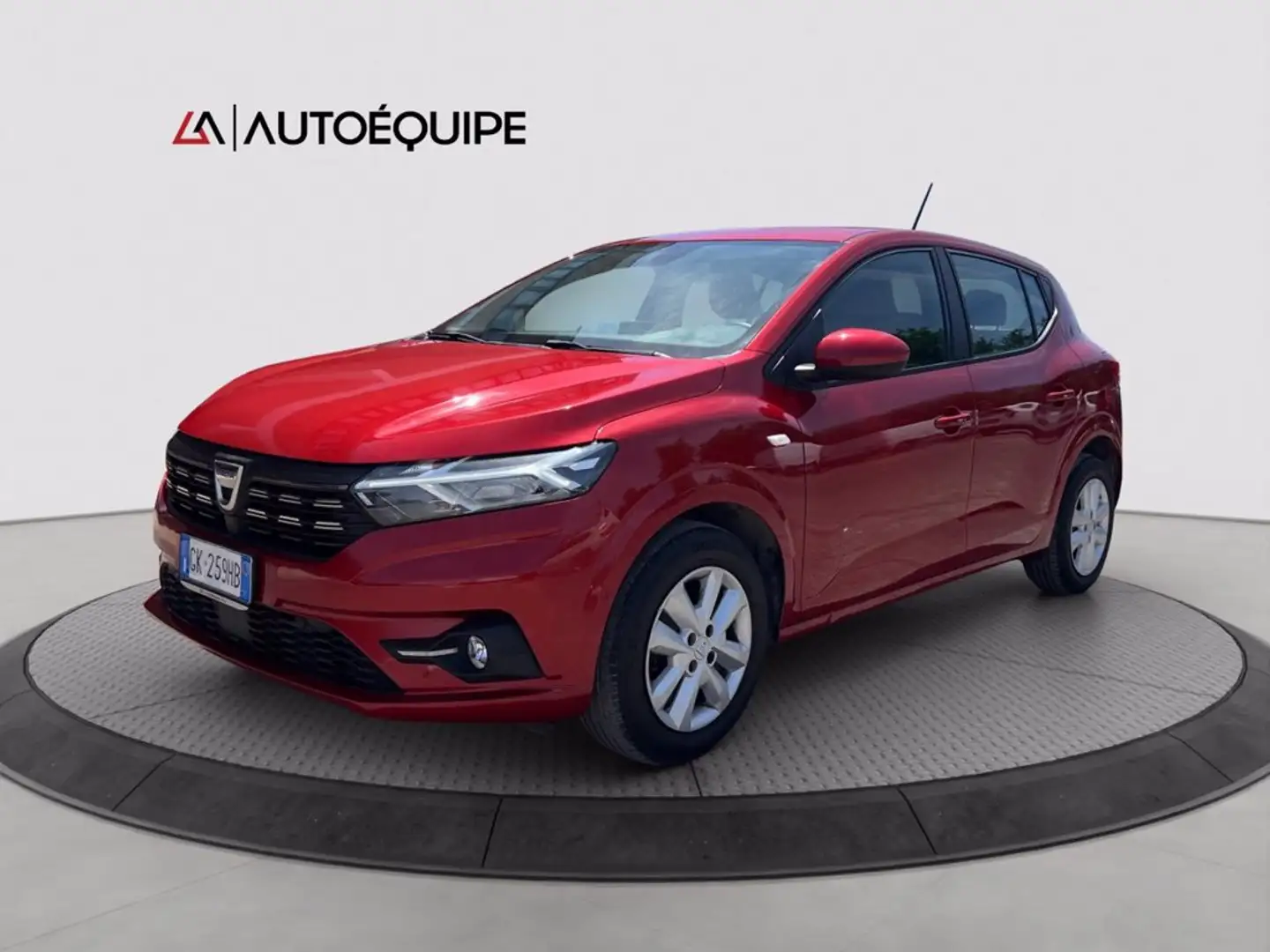 Dacia Sandero Streetway 1.0 tce Comfort SL DaciaPlus Eco-g 100cv Rosso - 1