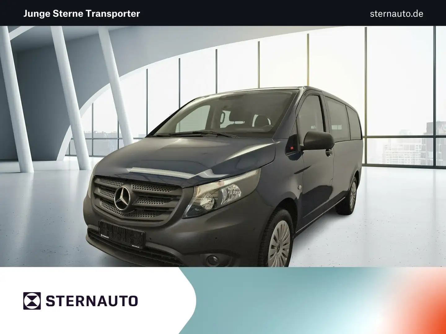 Mercedes-Benz Vito Vito 114 Tourer P/L Autom.Navi Klima Standhz.KAM Blau - 1