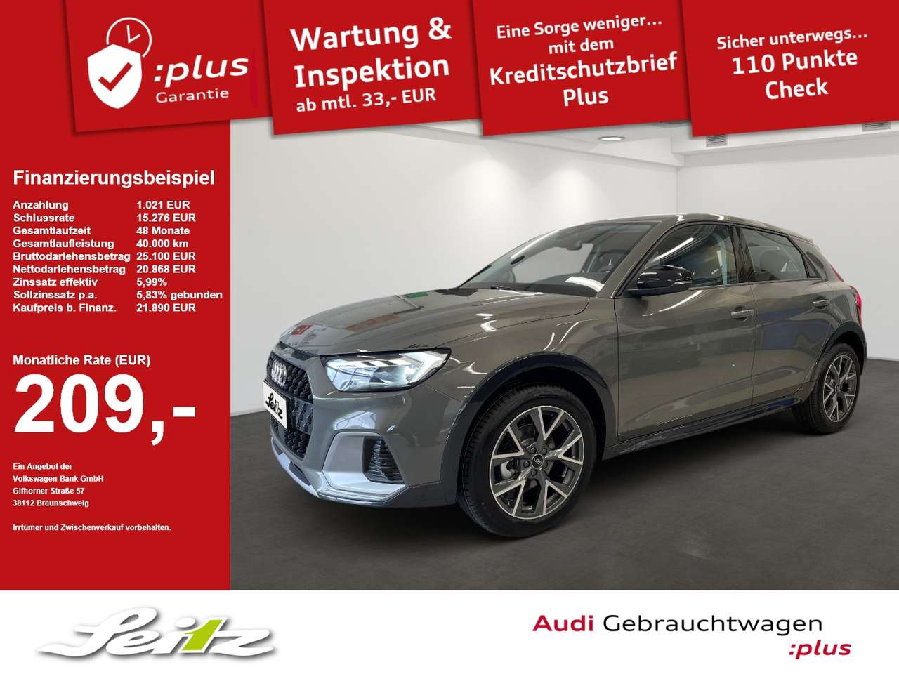 Audi A1 2025 — allstreet 30 TFSI *NAVI*PDC*SITZH*LED*