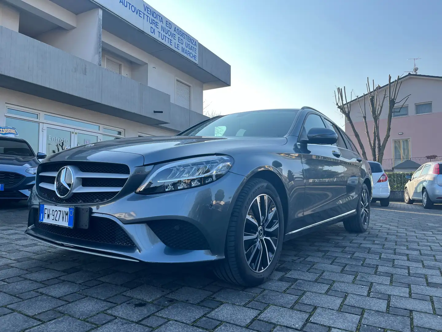 Mercedes-Benz C 180 C SW 180 d Business auto Grijs - 1