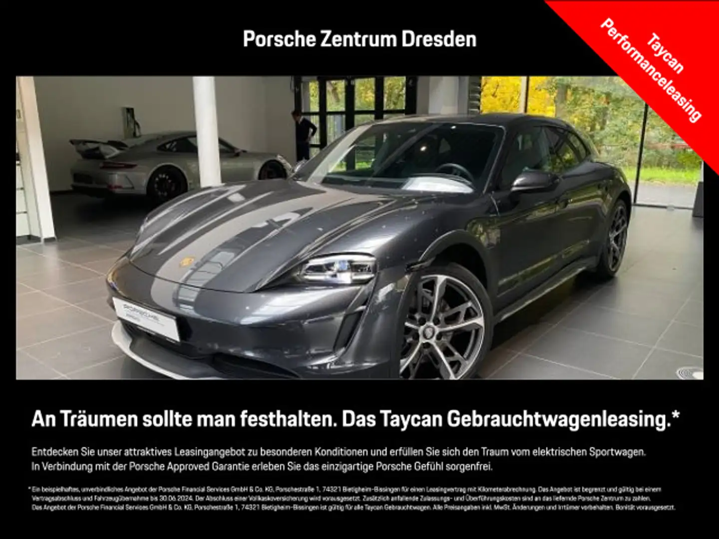 Porsche Taycan 4 Cross Turismo*ParkAssistent*Servo. Plus Grau - 1