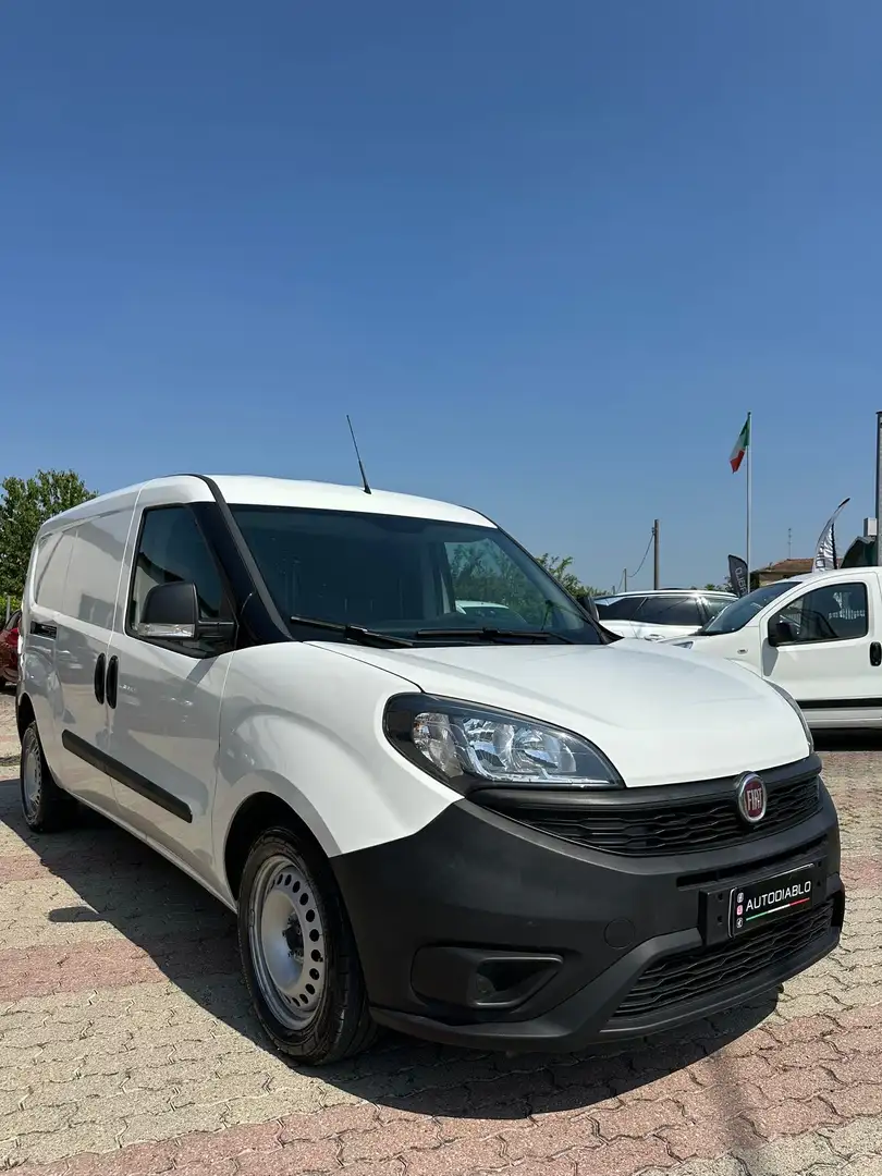 Fiat Doblo Maxi 1.6 mjt 16v Lounge Maxi s&s 120cv my120 Bianco - 1
