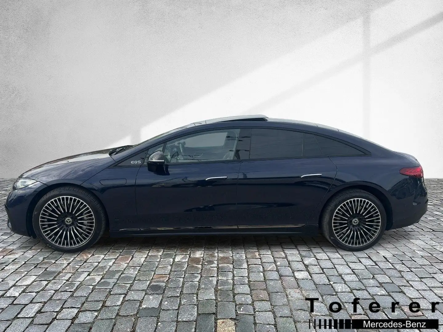Mercedes-Benz EQS 4MATIC MBUX PTS Klima Burm eHeck Ambi Blau - 2