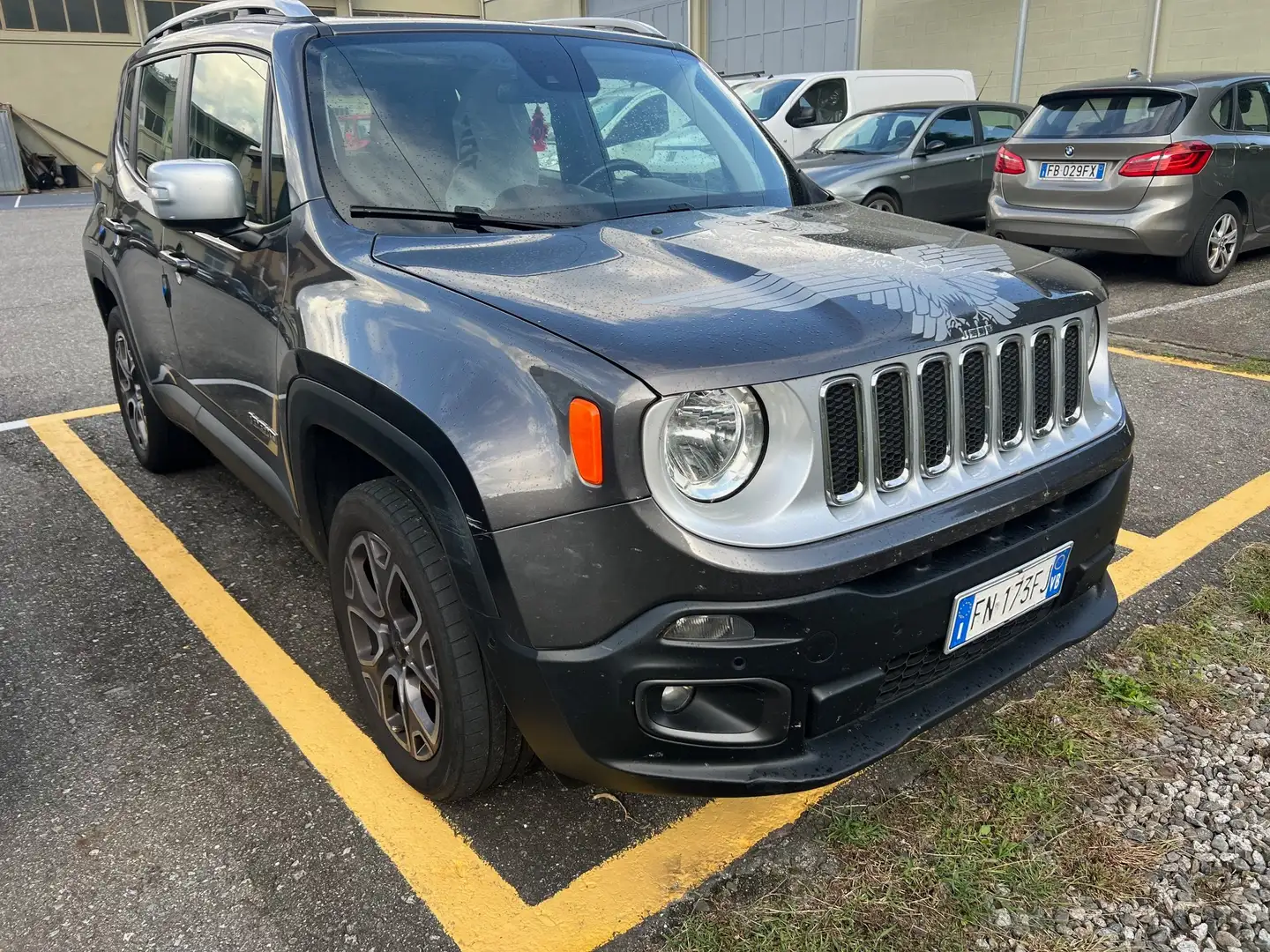 Jeep Renegade Renegade 2.0 mjt Limited 4wd 140cv auto Grau - 2
