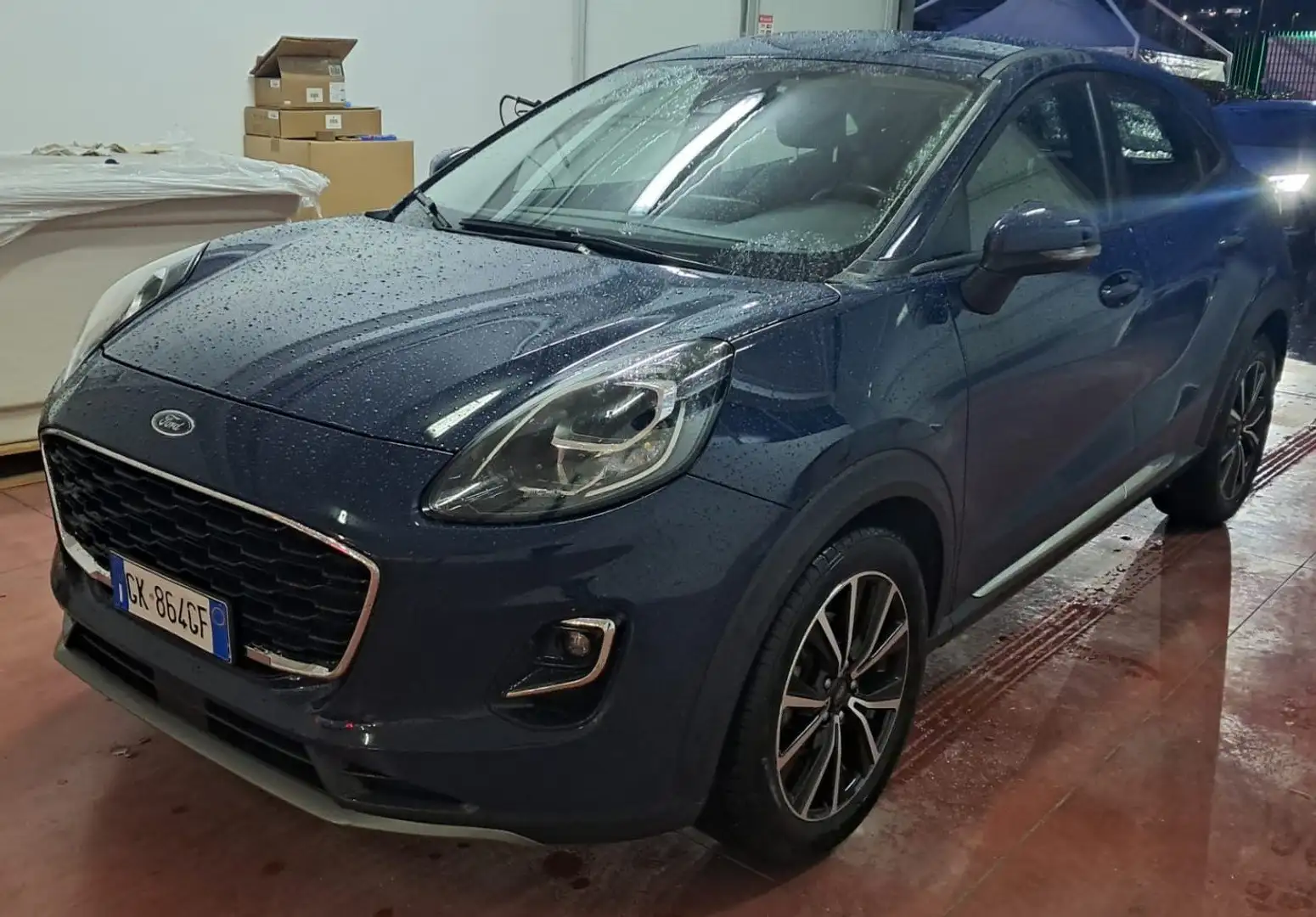 Ford Puma 1.5 EcoBlue 120 CV S&S Titanium n1 4 posti Iva Bleu - 1