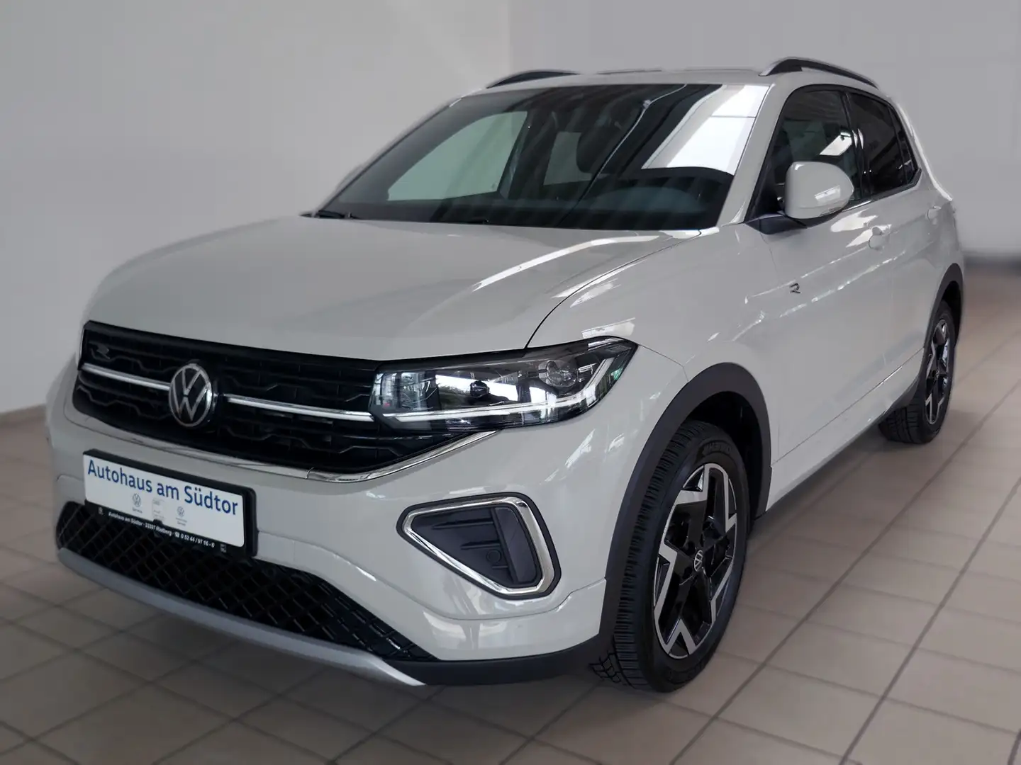 Volkswagen T-Cross R-Line 1.0 TSI | LED PDC ACC Navi App Grau - 2