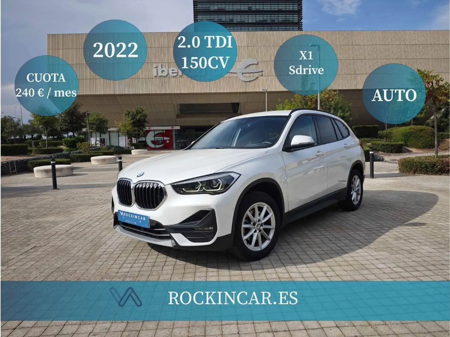 BMW X1 sDrive 18dA Corporate Blanco - 1