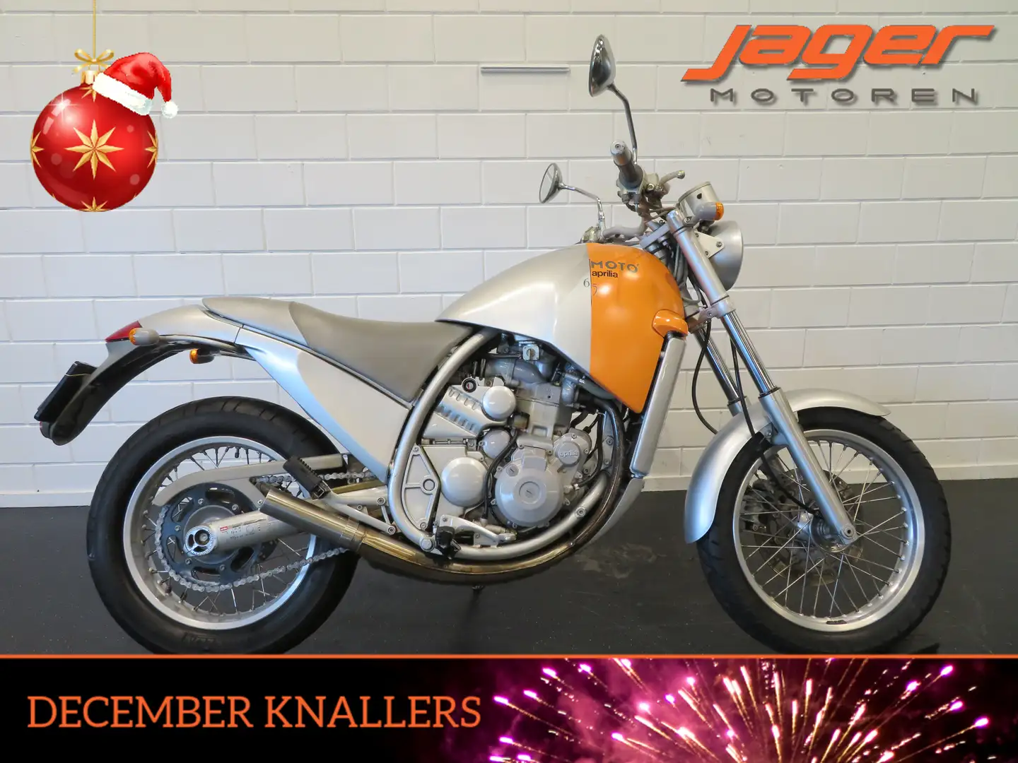 Aprilia Moto 6.5 STARCK ZELDZAAM! Oranje - 1