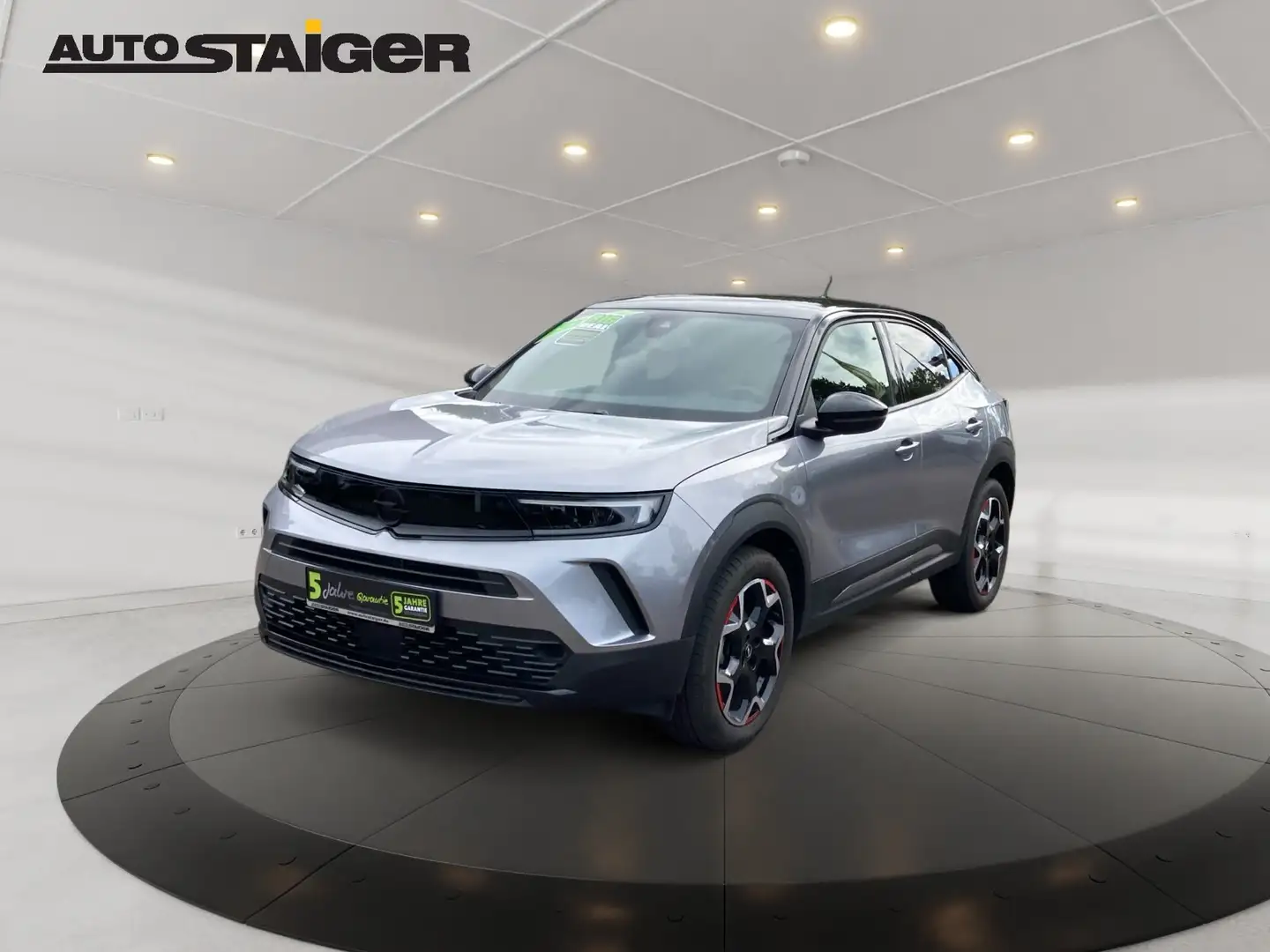 Opel Mokka 1.2 Turbo GS Line LED+SHZ+Winterp.+Kam.+LM Grau - 2