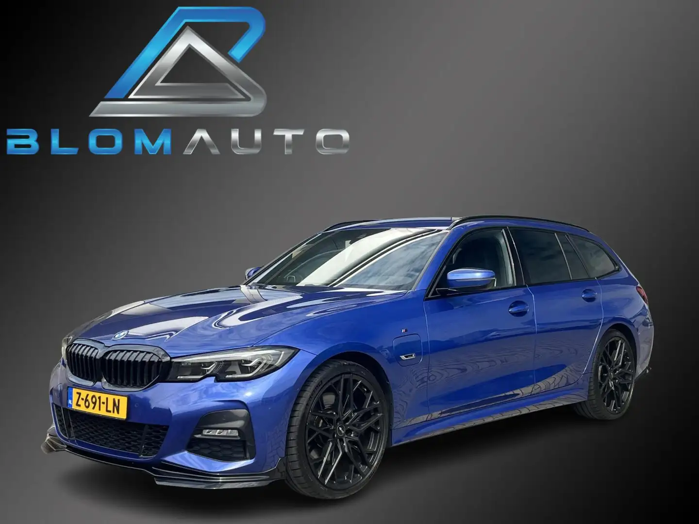 BMW 320 3-serie Touring 320e M-SPORT LASER+20INCH+CARPLAY+ Bleu - 1