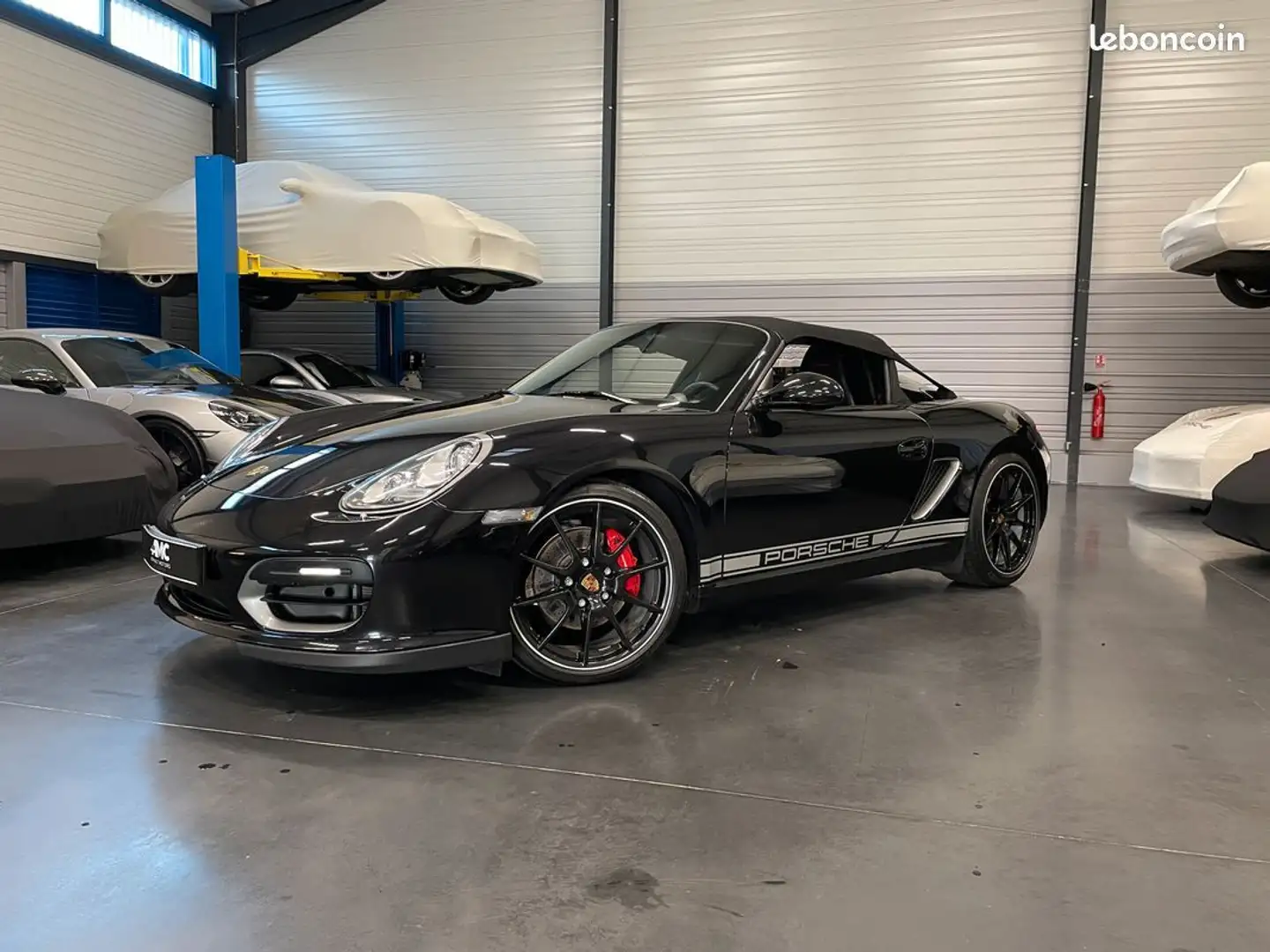 Porsche Boxster 987 spyder – 320 ch 59 000 km pdk échappement sport pack chrono Schwarz - 2