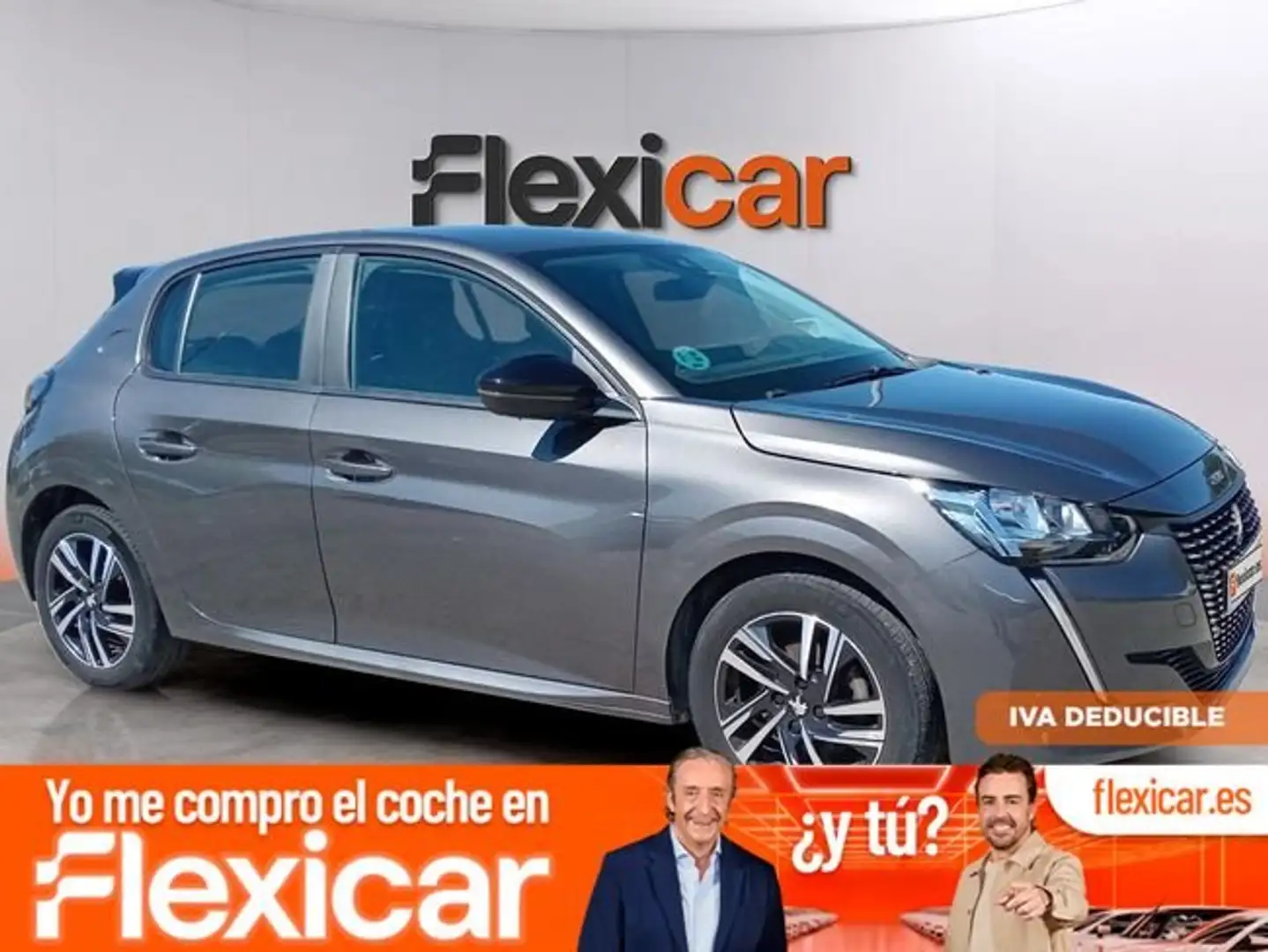 Peugeot 208 1.2 Puretech S&S Active Pack EAT8 100 Gris - 1