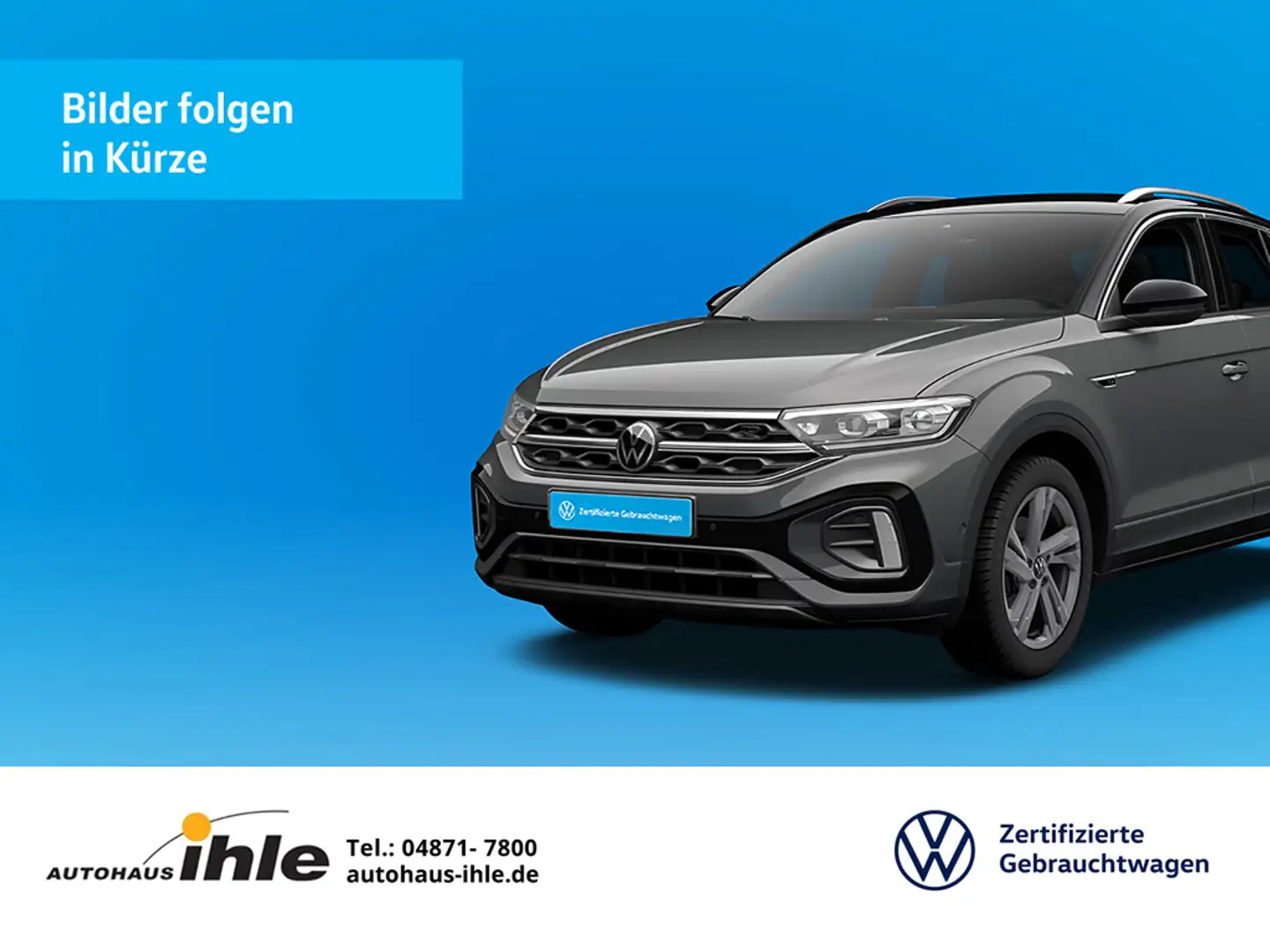 Volkswagen T-Cross R-Line 1,5 TSI DSG R-FAHRKAMERA+NAVI+ACC Blau - 2