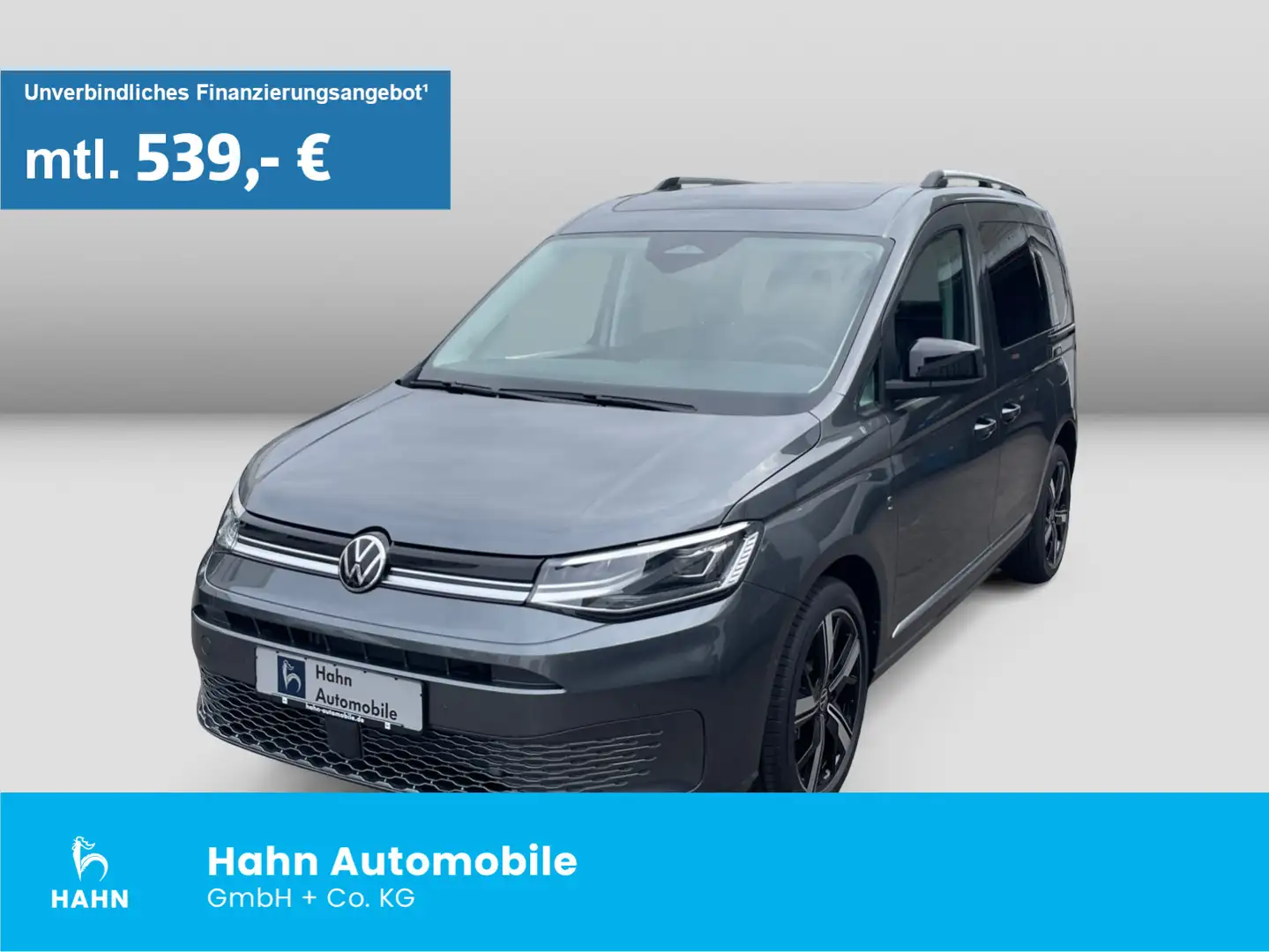 Volkswagen Caddy Style 2,0TDI 90kW 4MOTION STANDH NAVI AHK Grau - 1