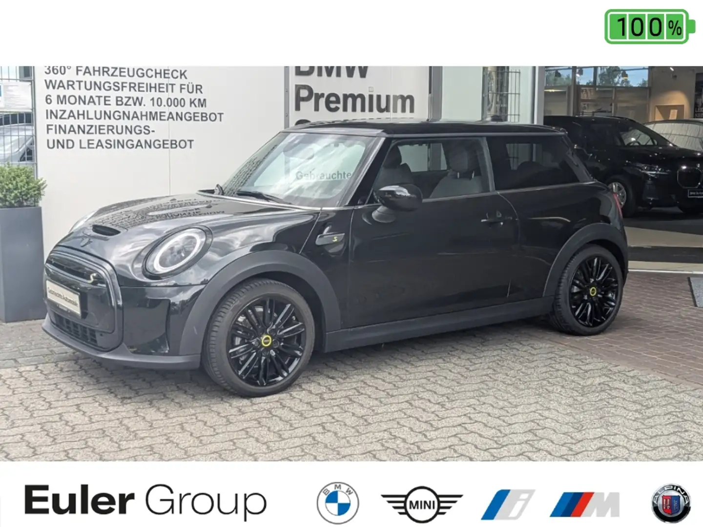 MINI Cooper SE El. Panodach Panorama Navi Digitales Cockpit LED M Negro - 1