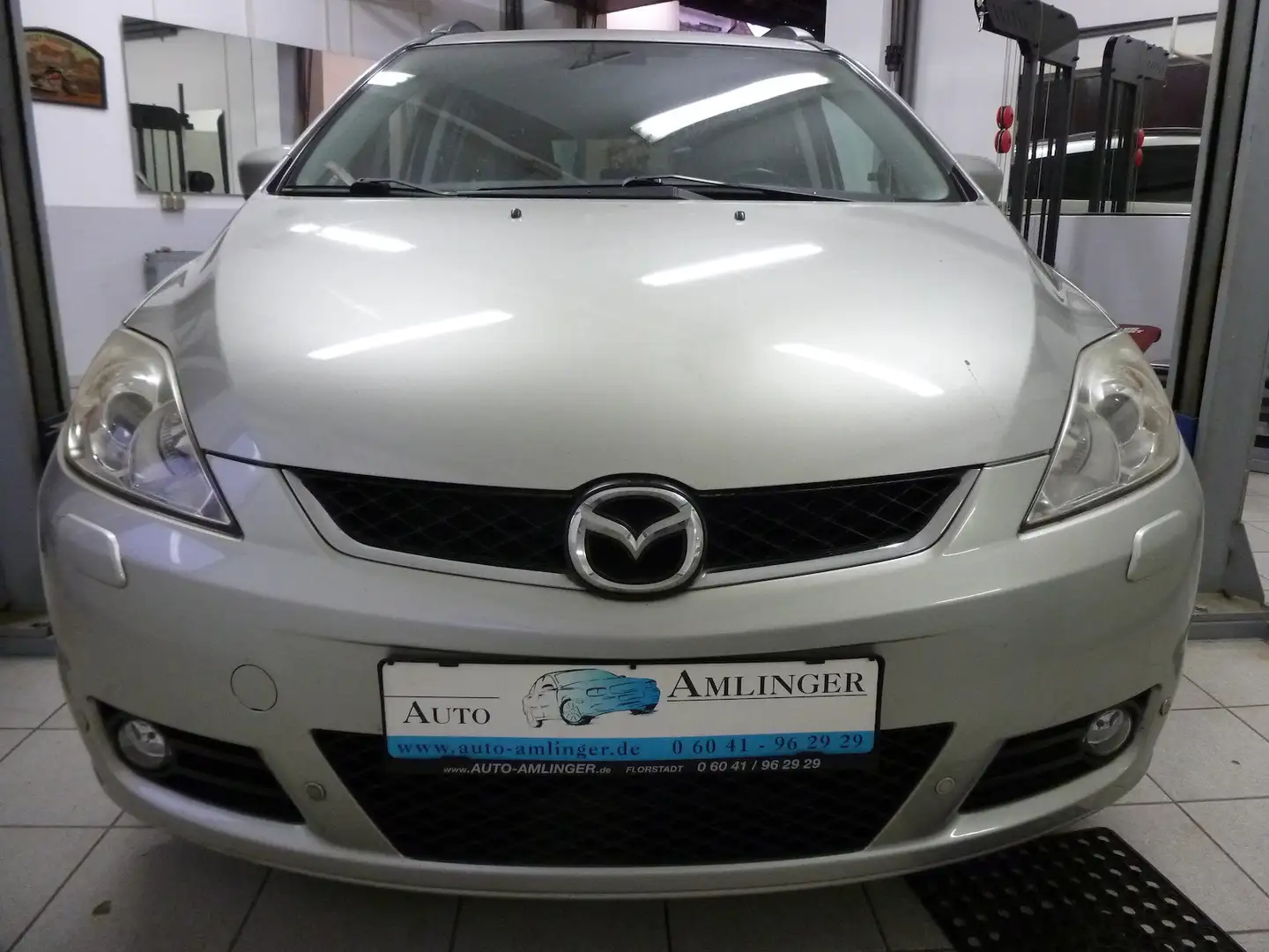 Mazda 5 2.0 Top 1.Hand Scheckheft 24 Mo.Gar.TOPZustand Argent - 2