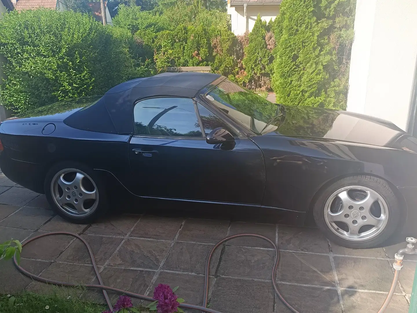 Porsche 968 968 Cabrio Blau - 2