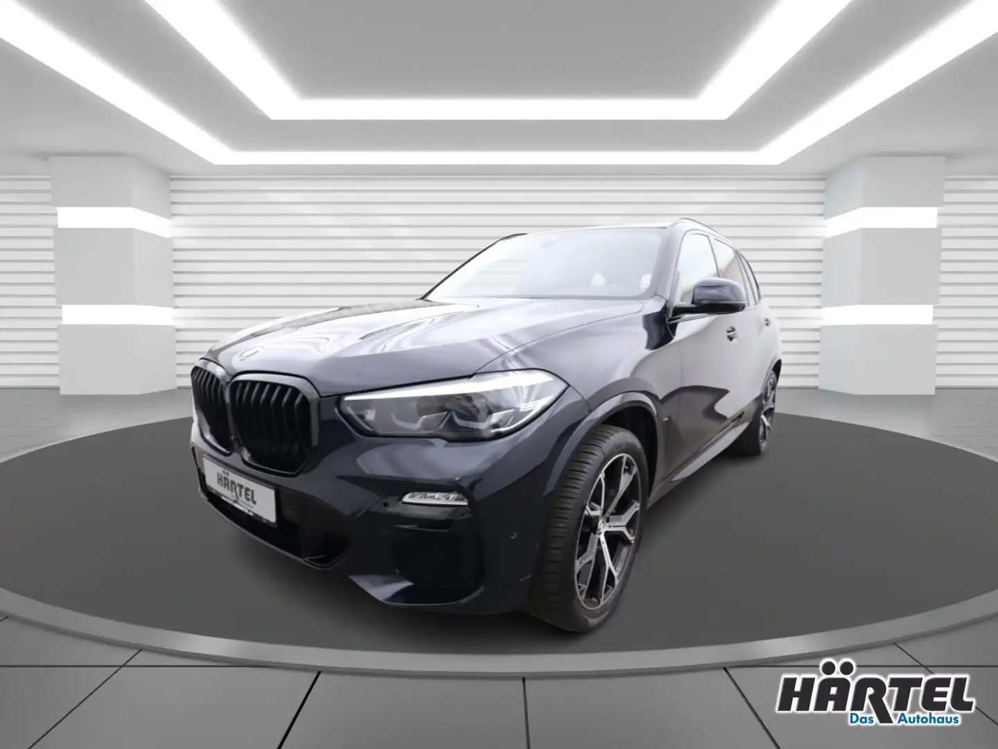 BMW X5 M 50I V8 STEPTRONIC (+LUFTFEDERUNG+ALLRAD+LEDER+ Noir - 2