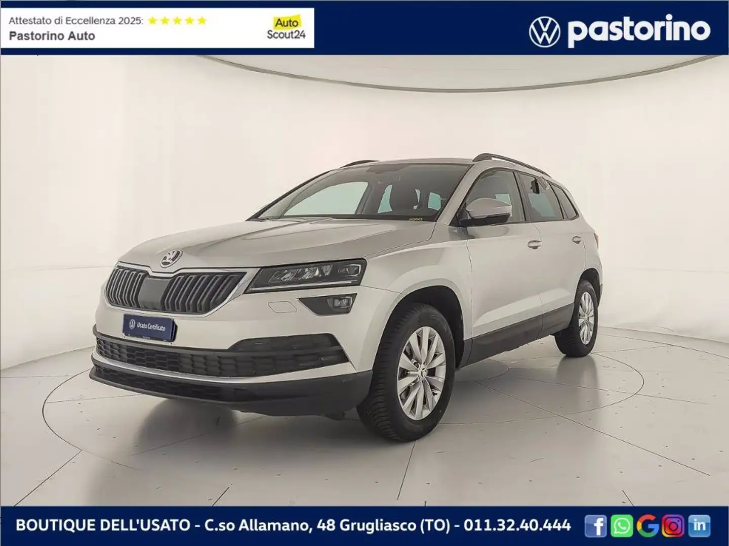Skoda Karoq 1.0 tsi Executive 115cv Grigio - 1