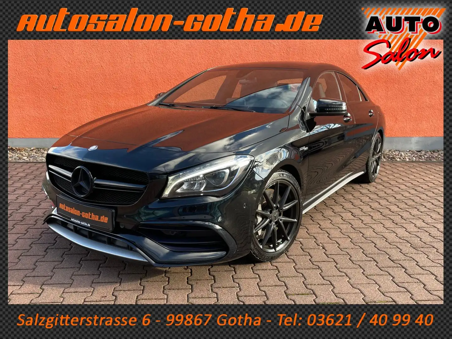 Mercedes-Benz CLA 45 AMG 4Matic TÜV01.2027 KAT defekt Black - 1
