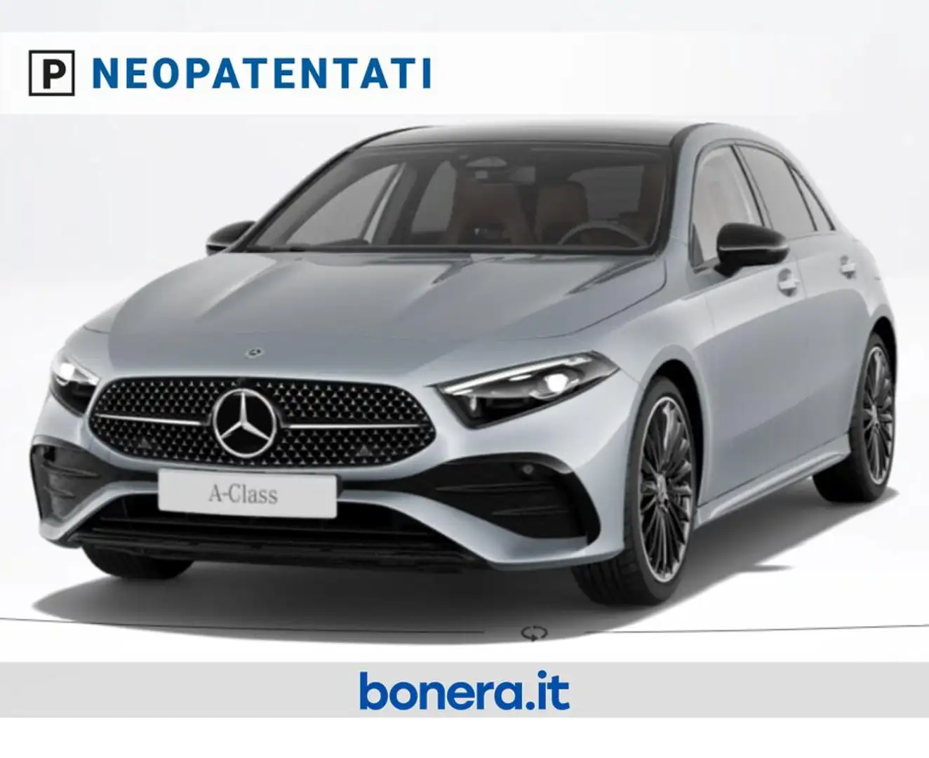 Mercedes-Benz A 180 d AMG Line Advanced Plus auto Argento - 1