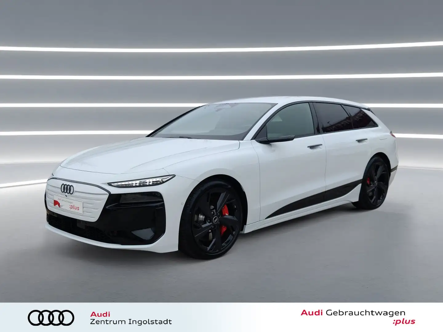 Audi S6 Avant e-tron MATRIX Tech-pro HuD Luft B&O 21" Weiß - 2