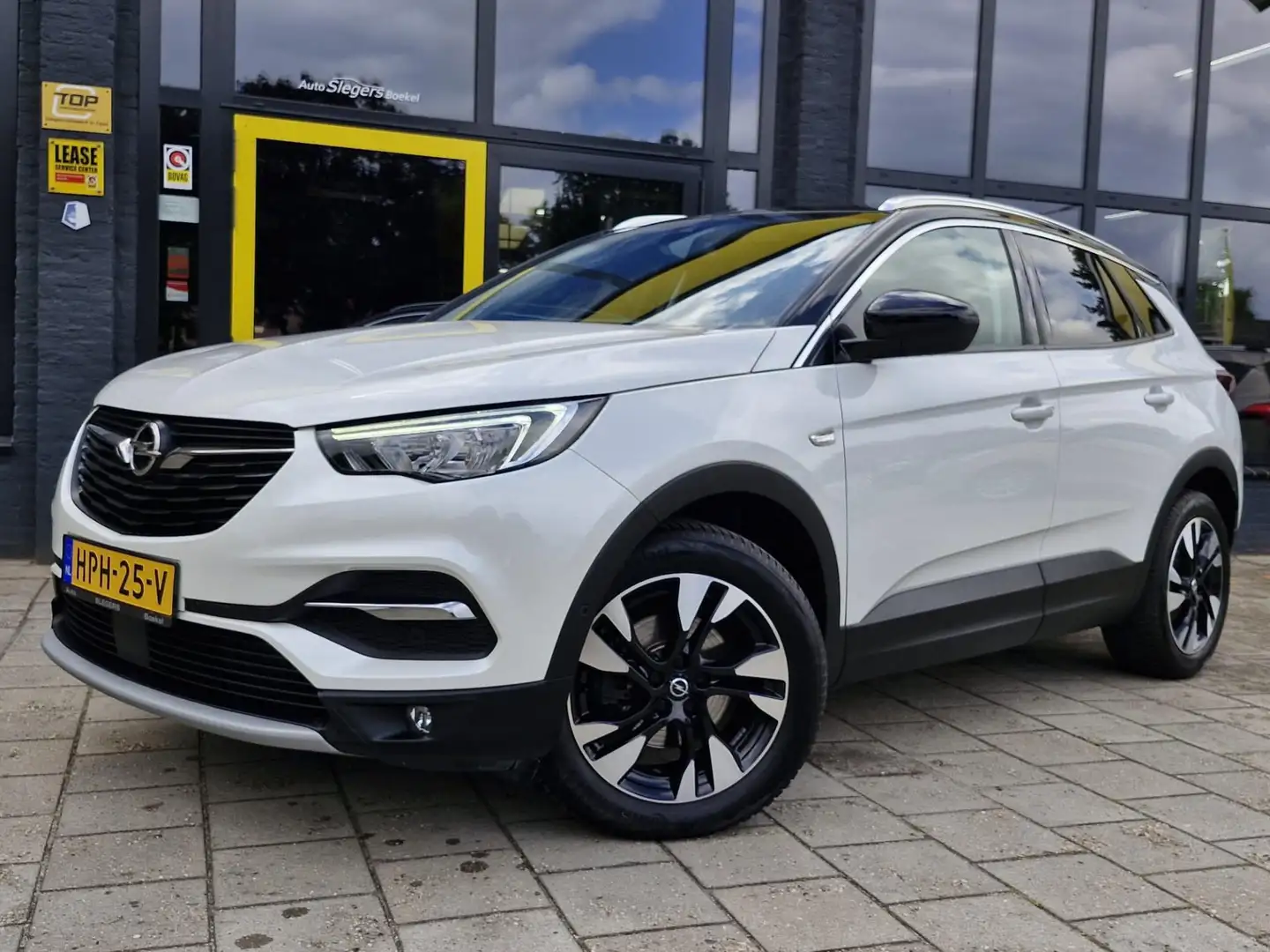 Opel Grandland X 1.2 Turbo Innovation Automaat | Camera + Sens| Sto Wit - 1